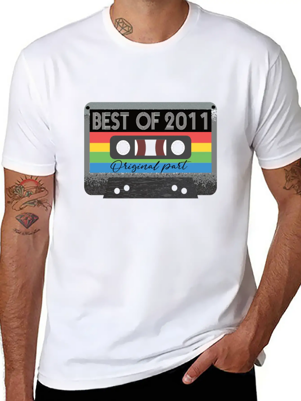 Best Of 2011 Vintage Cassette Retro Birthday Classic Cotton Tee – Unisex Comfort For Any Season