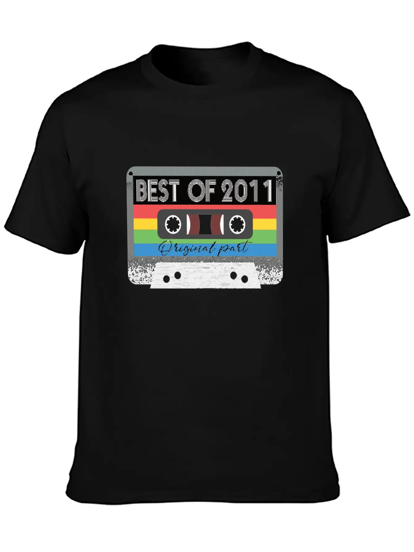 Best Of 2011 Vintage Cassette Retro Birthday Classic Cotton Tee – Unisex Comfort For Any Season