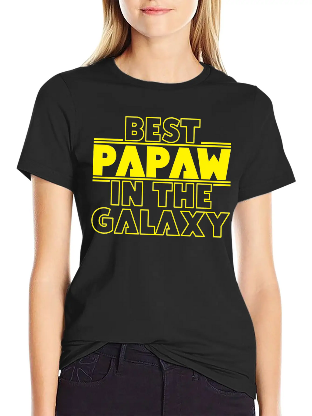Best Papaw In The Galaxy Timeless Short Sleeve Tee – Comfy And Minimalist Design