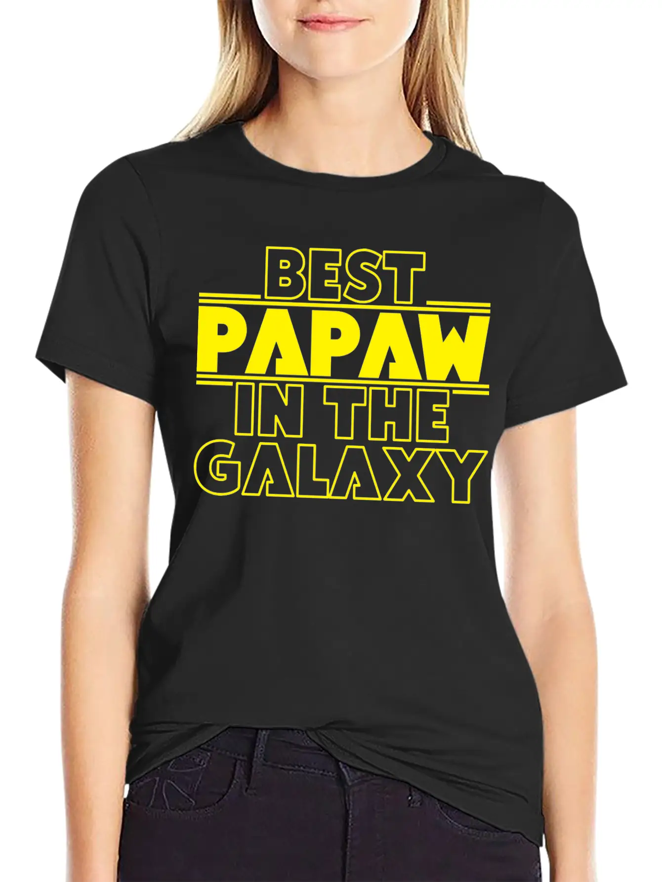 Best Papaw In The Galaxy Timeless Short Sleeve Tee – Comfy And Minimalist Design