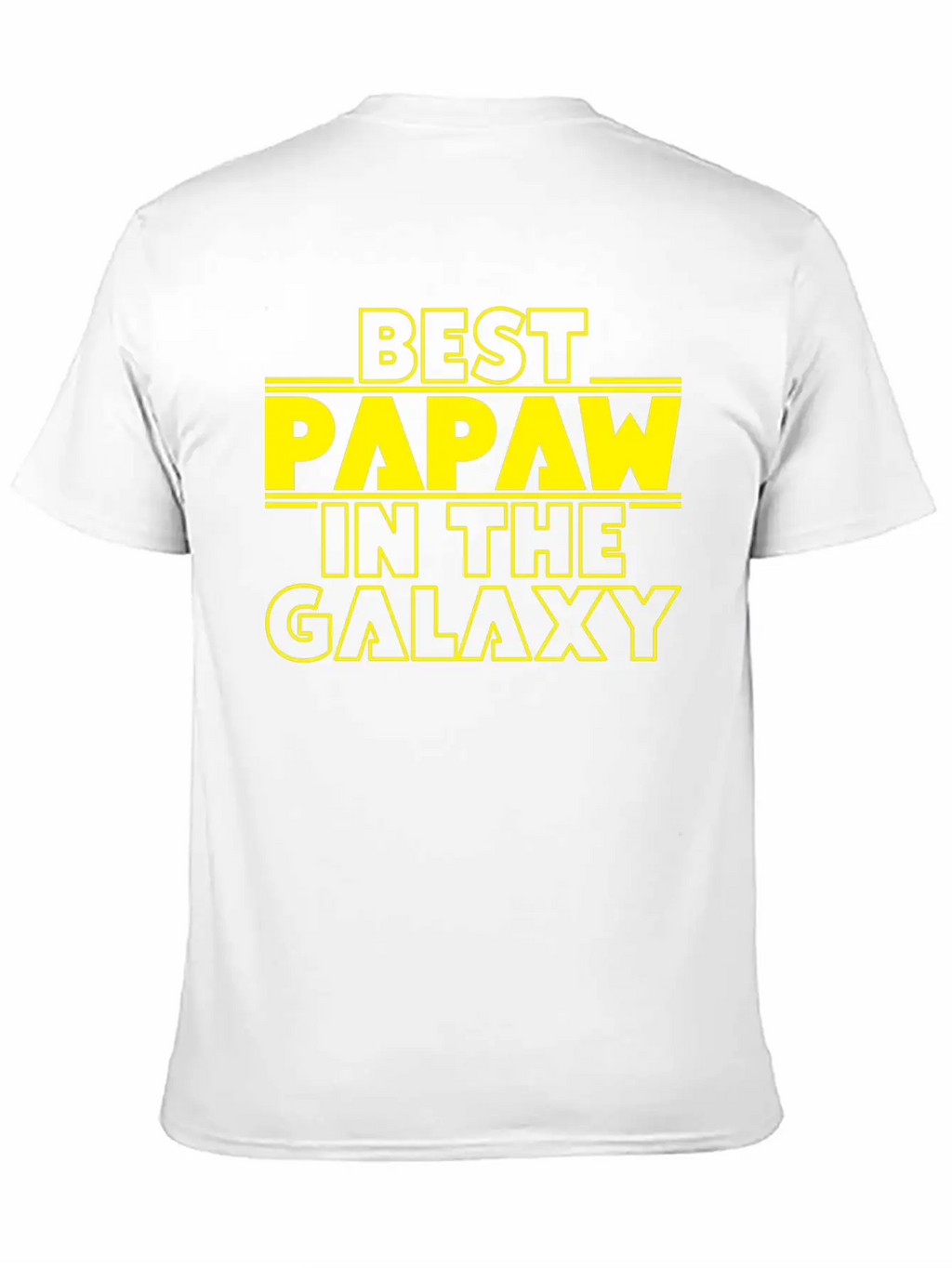 Best Papaw In The Galaxy Timeless Short Sleeve Tee – Comfy And Minimalist Design