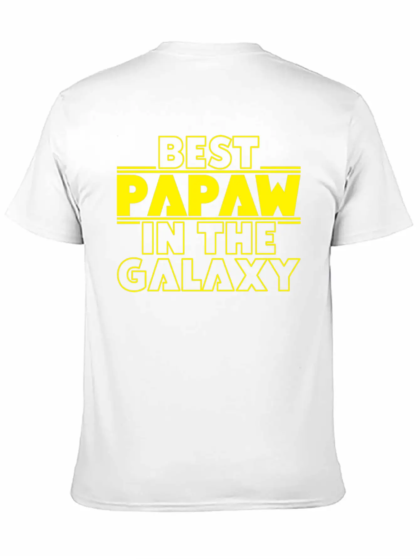 Best Papaw In The Galaxy Timeless Short Sleeve Tee – Comfy And Minimalist Design