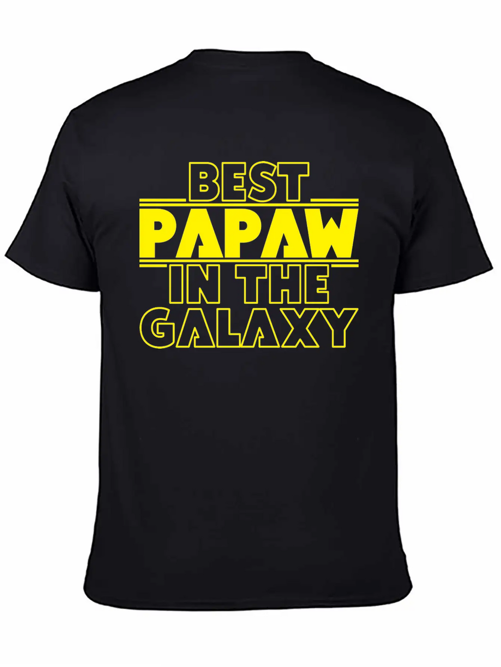 Best Papaw In The Galaxy Timeless Short Sleeve Tee – Comfy And Minimalist Design