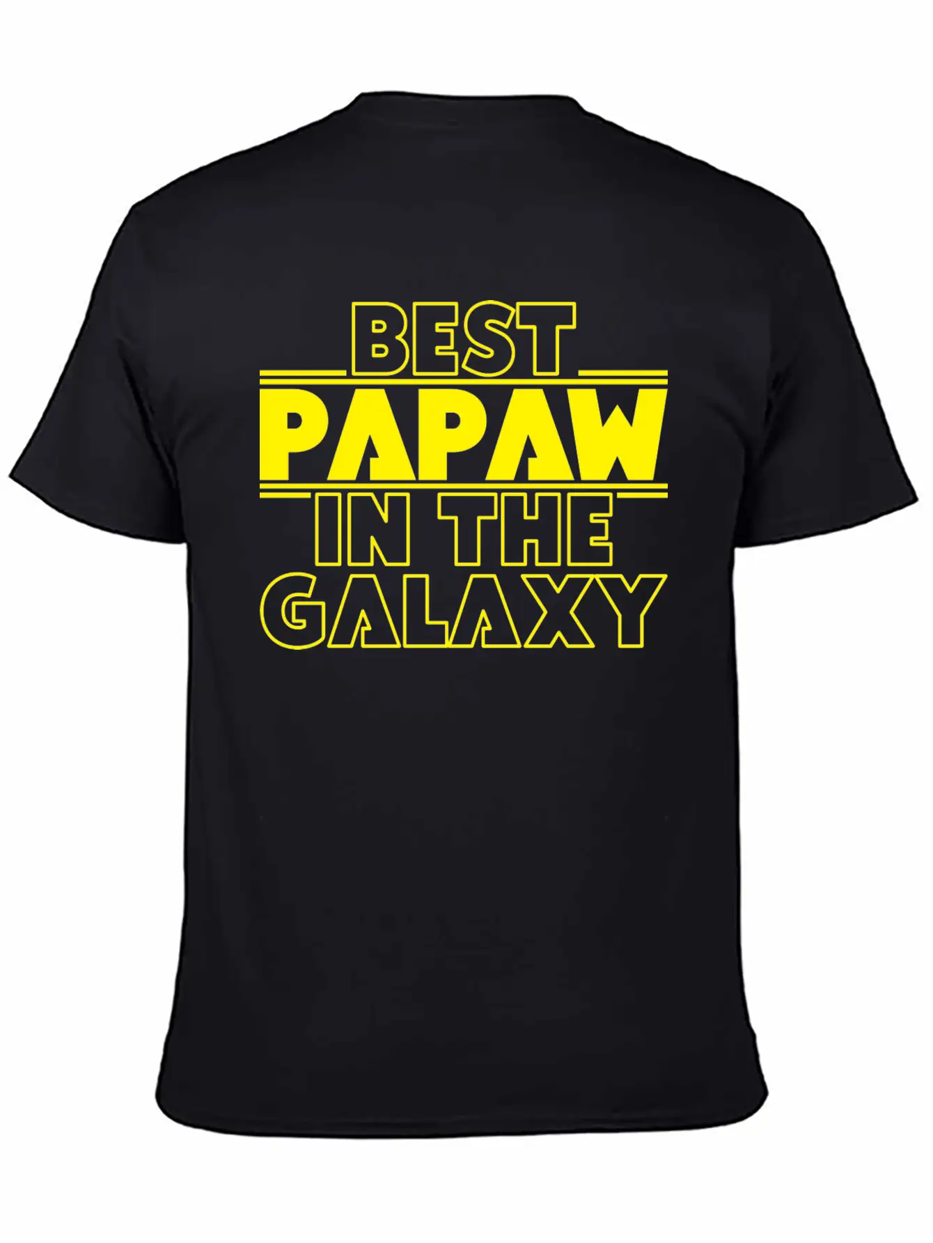 Best Papaw In The Galaxy Timeless Short Sleeve Tee – Comfy And Minimalist Design