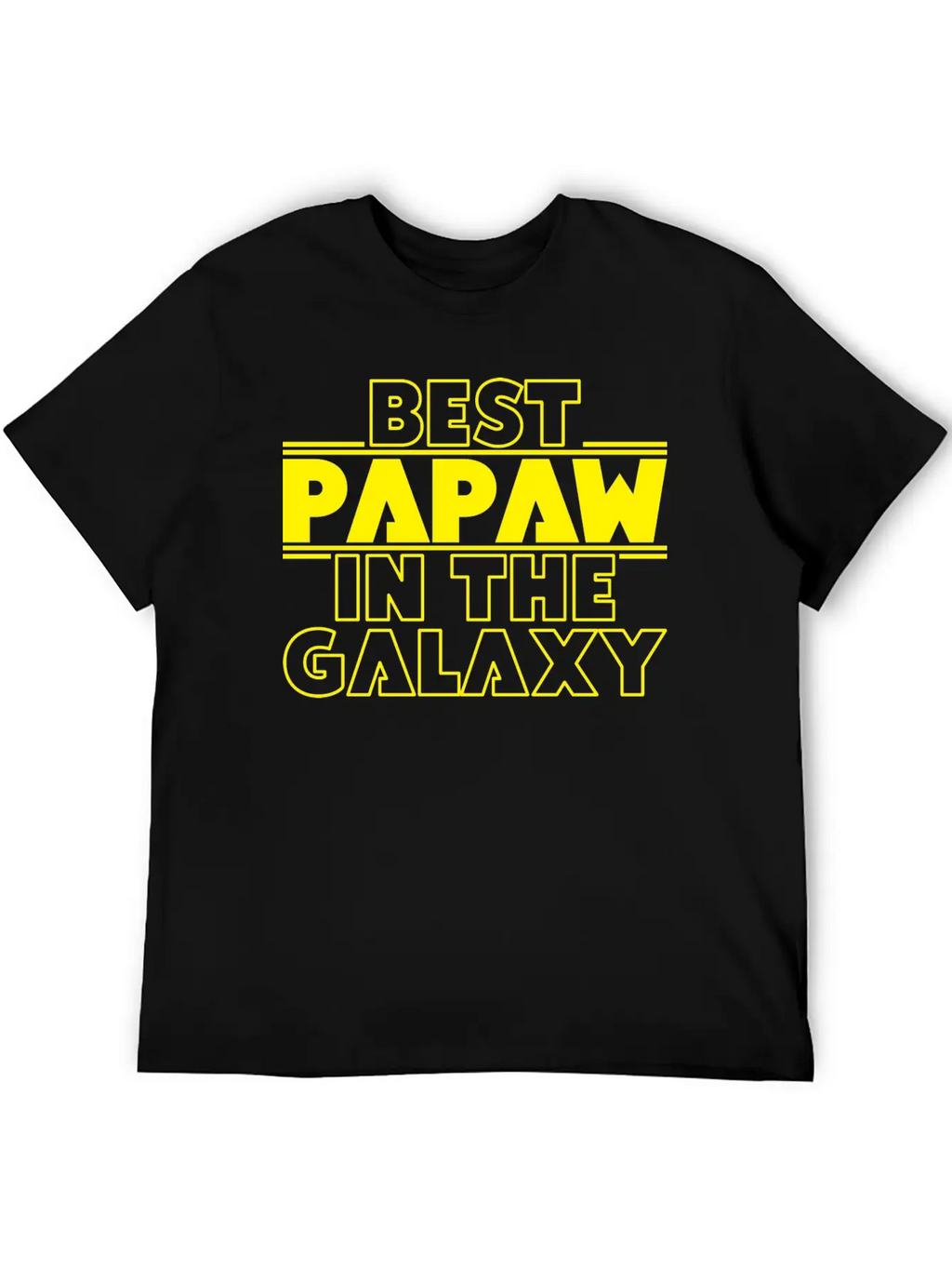 Best Papaw In The Galaxy Timeless Short Sleeve Tee – Comfy And Minimalist Design