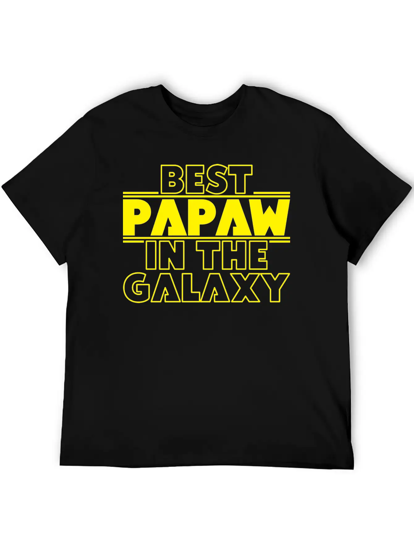 Best Papaw In The Galaxy Timeless Short Sleeve Tee – Comfy And Minimalist Design