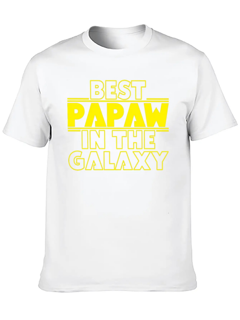 Best Papaw In The Galaxy Timeless Short Sleeve Tee – Comfy And Minimalist Design