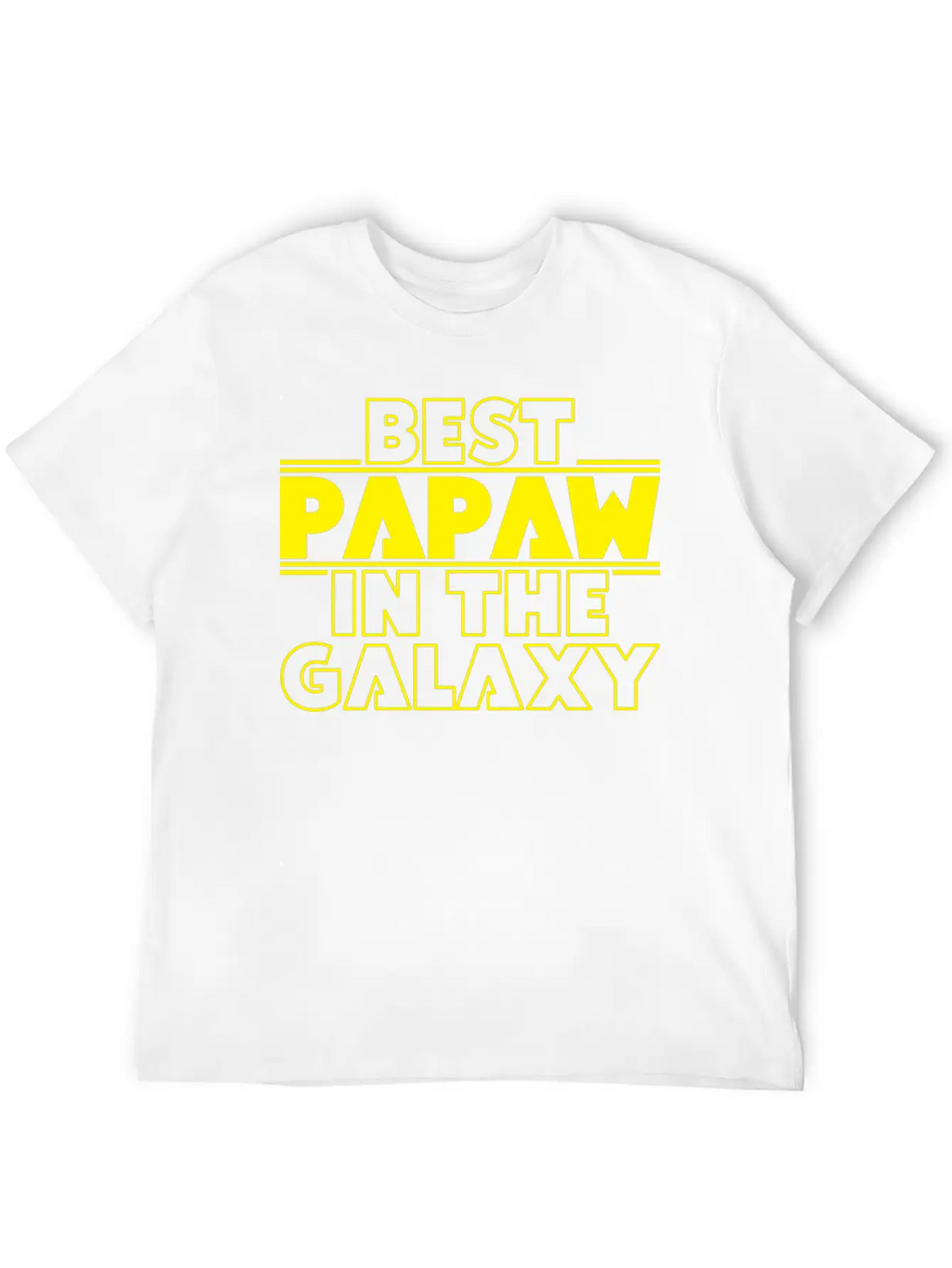 Best Papaw In The Galaxy Timeless Short Sleeve Tee – Comfy And Minimalist Design