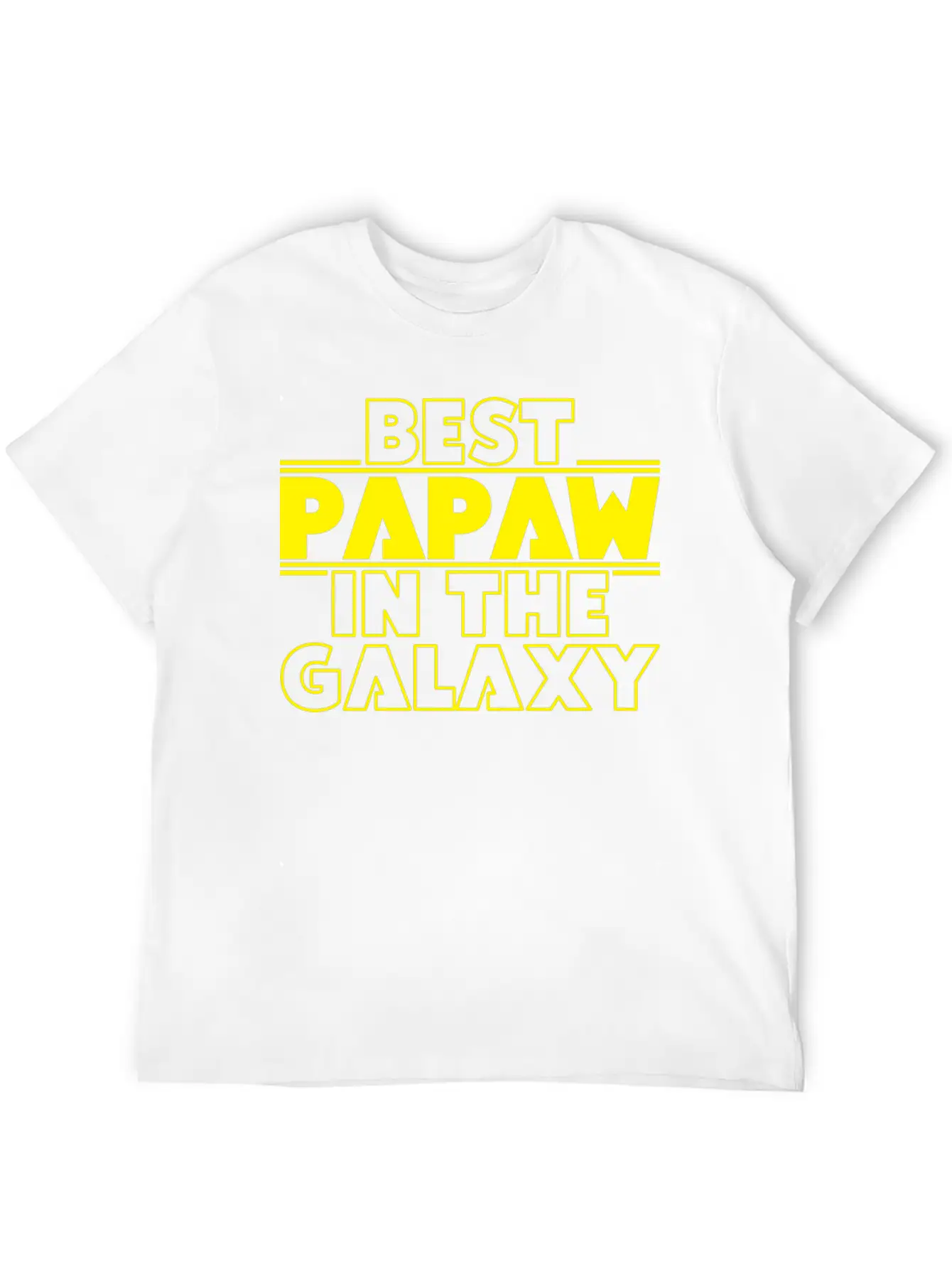 Best Papaw In The Galaxy Timeless Short Sleeve Tee – Comfy And Minimalist Design