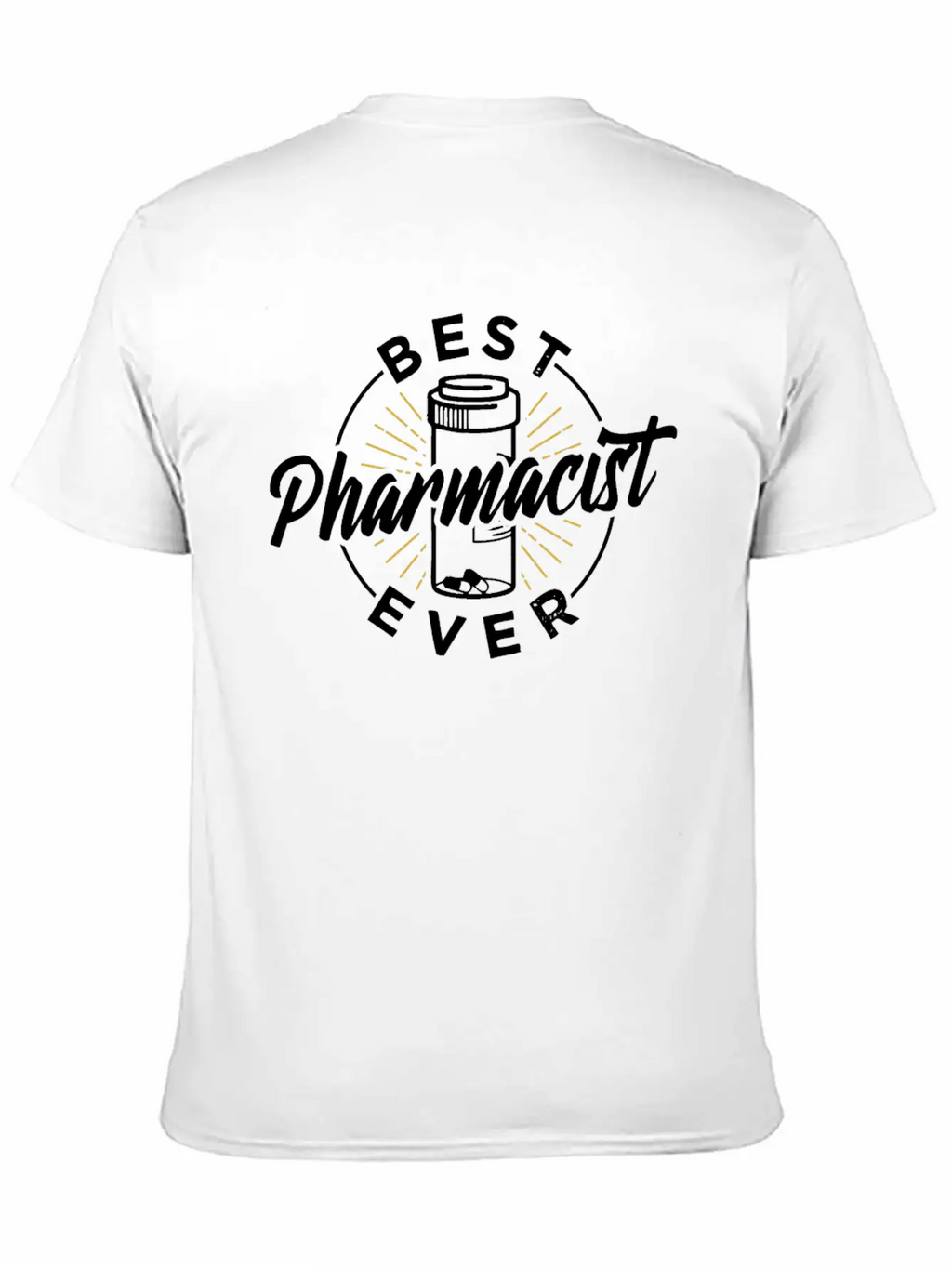 Best Pharmacist Ever Pharmacy Job Apothecary Relaxed Everyday Tee – Lightweight And Durable Cotton