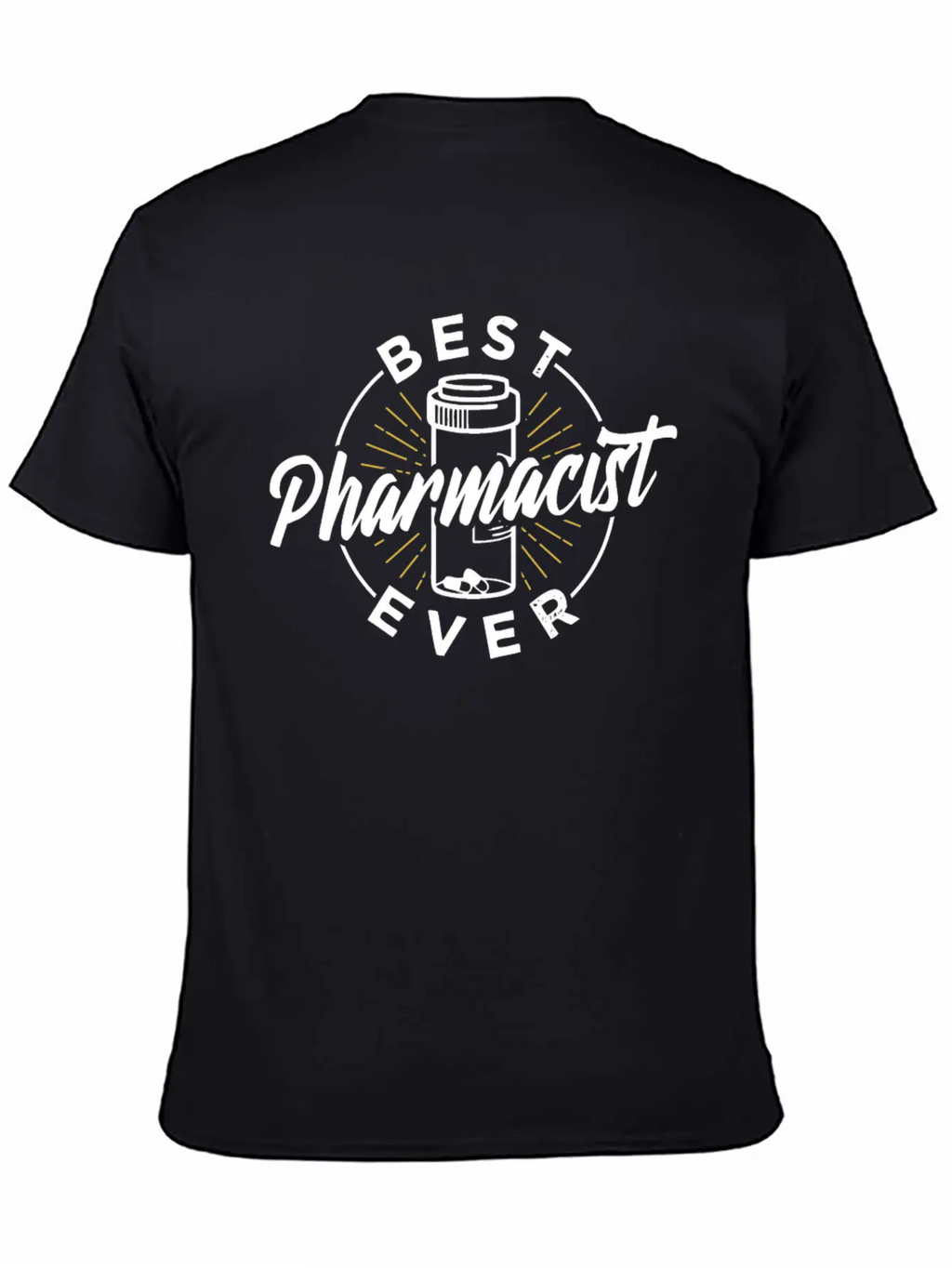 Best Pharmacist Ever Pharmacy Job Apothecary Relaxed Everyday Tee – Lightweight And Durable Cotton