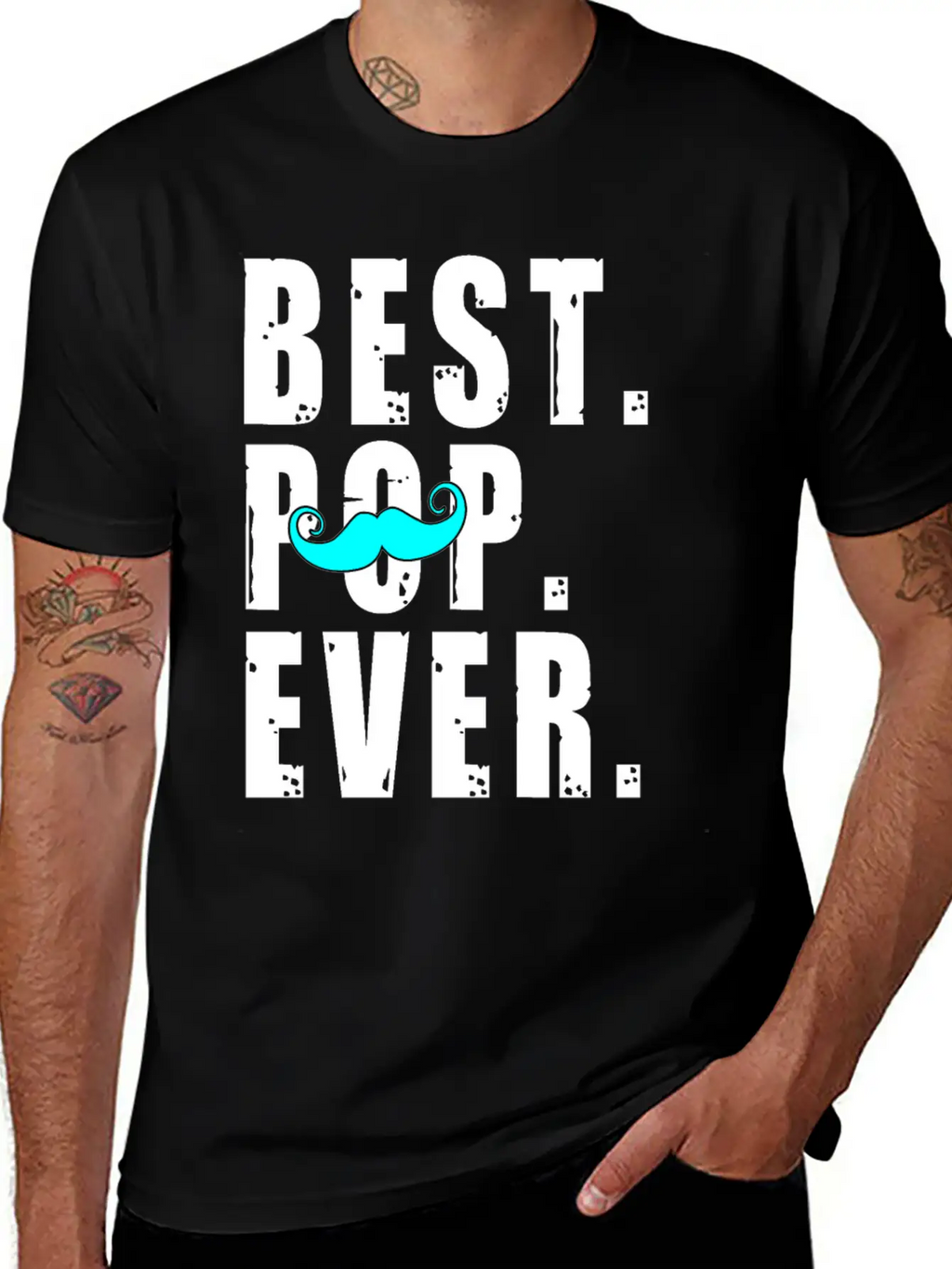 BEST POP EVER Fathers Day Gift - Pop Shirt Unisex Casual T-Shirt – Clean Design For Daily Comfort