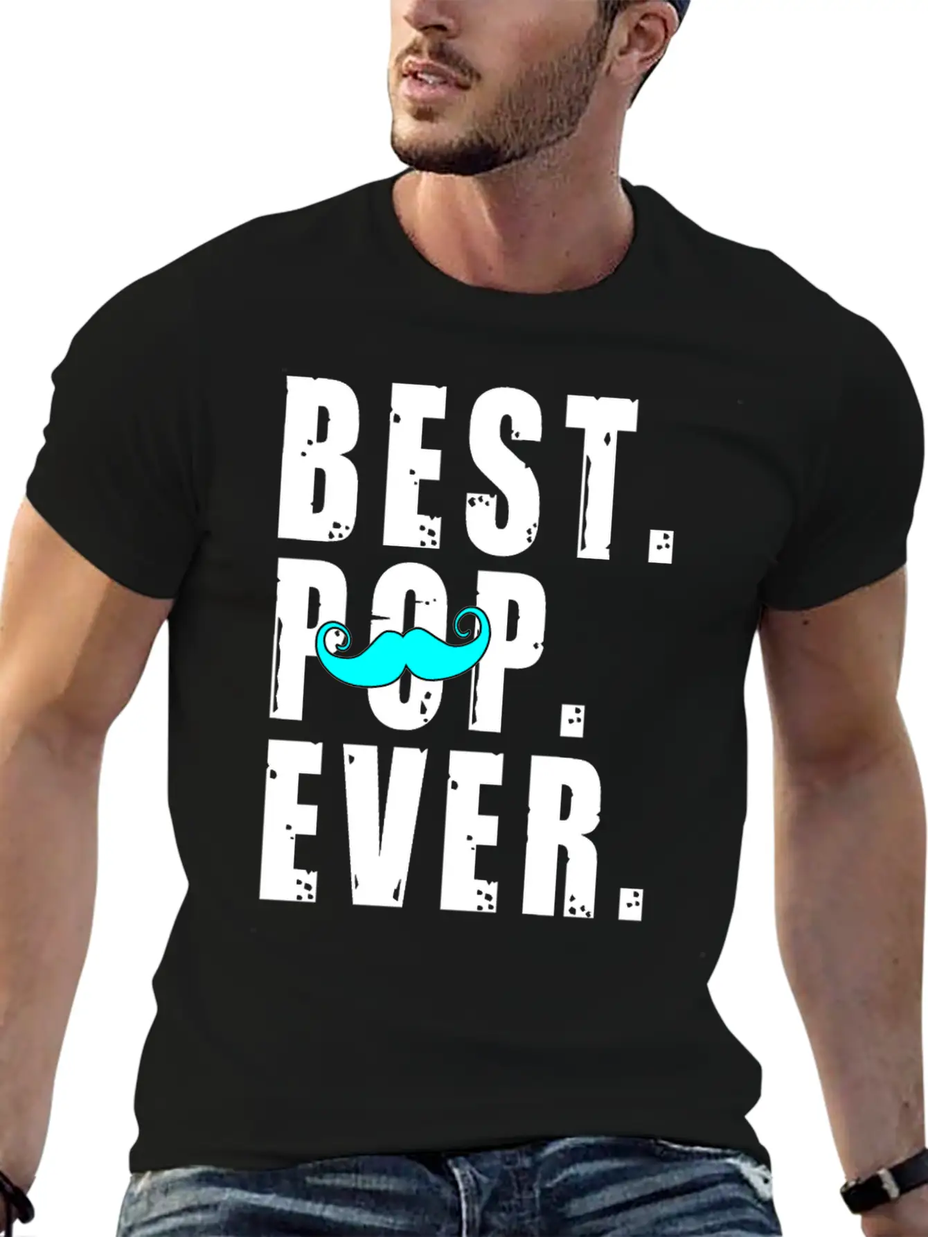 BEST POP EVER Fathers Day Gift - Pop Shirt Unisex Casual T-Shirt – Clean Design For Daily Comfort