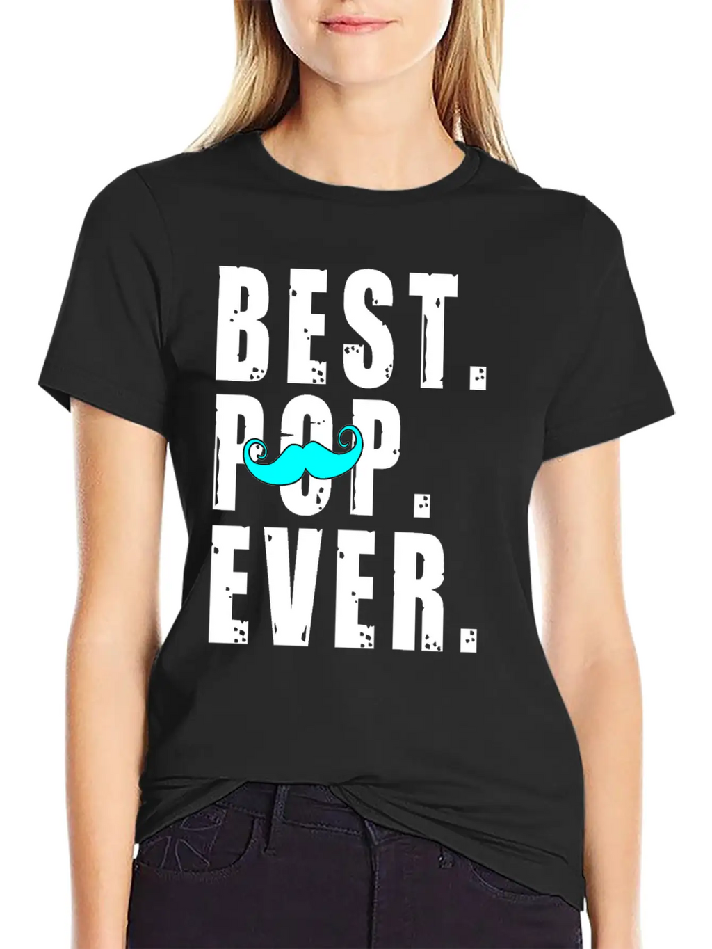 BEST POP EVER Fathers Day Gift - Pop Shirt Unisex Casual T-Shirt – Clean Design For Daily Comfort