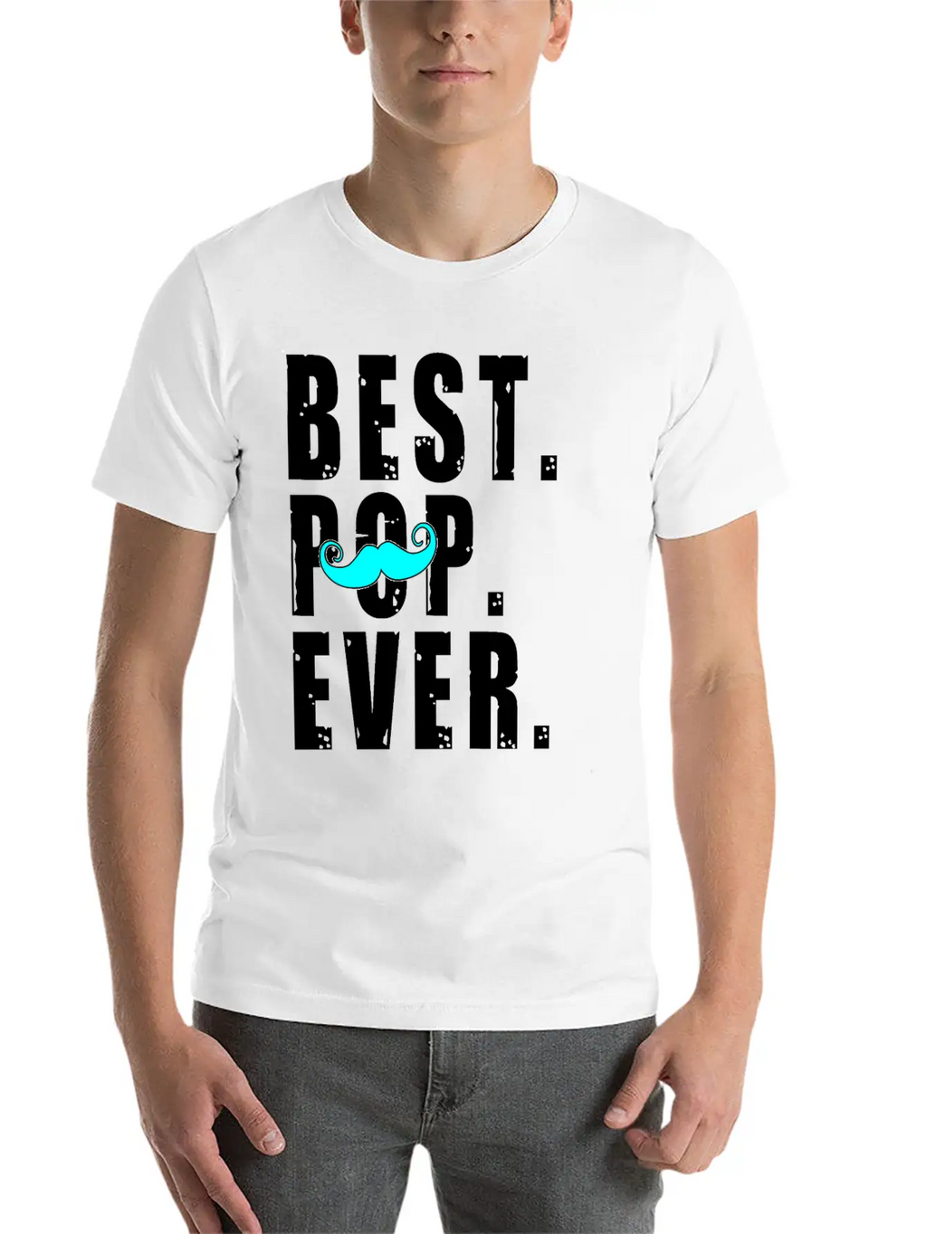 BEST POP EVER Fathers Day Gift - Pop Shirt Unisex Casual T-Shirt – Clean Design For Daily Comfort