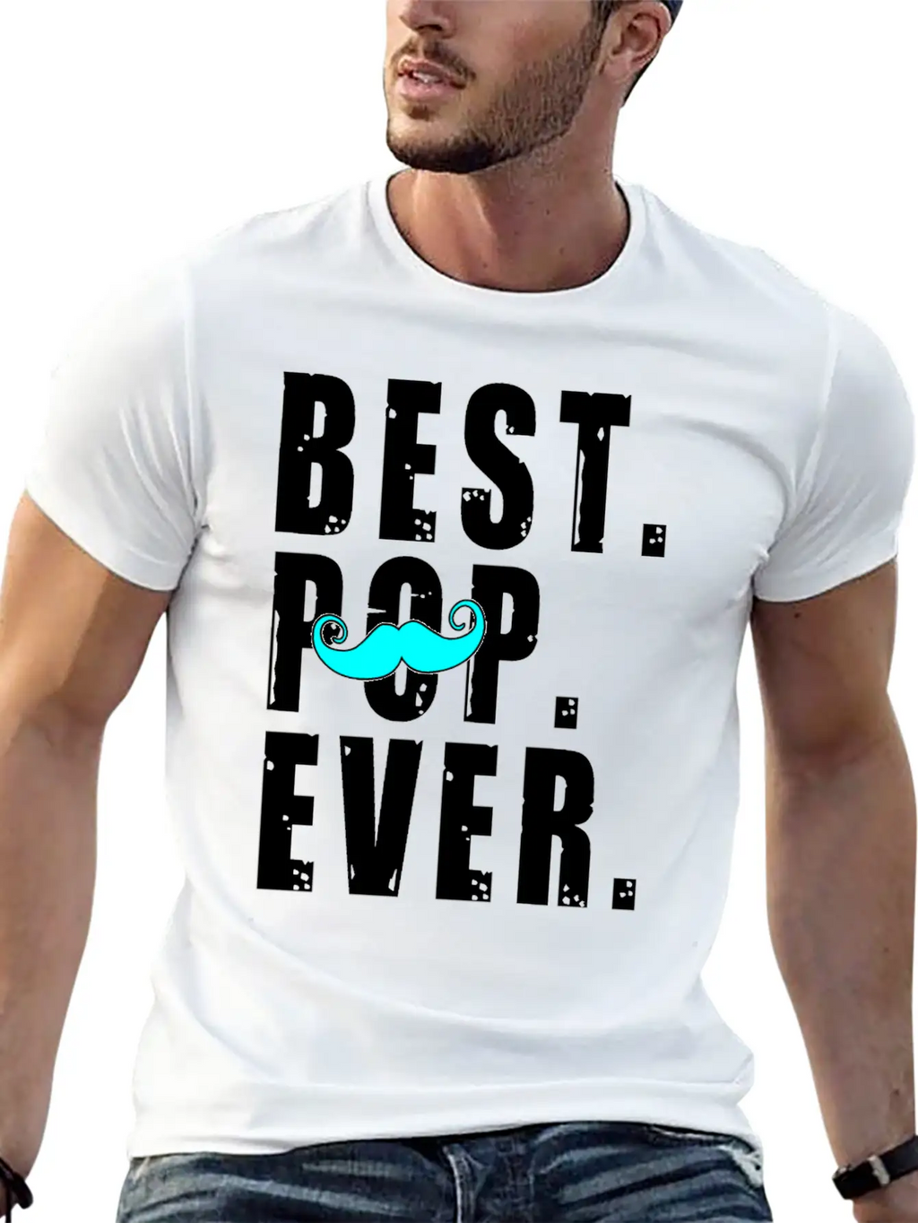 BEST POP EVER Fathers Day Gift - Pop Shirt Unisex Casual T-Shirt – Clean Design For Daily Comfort
