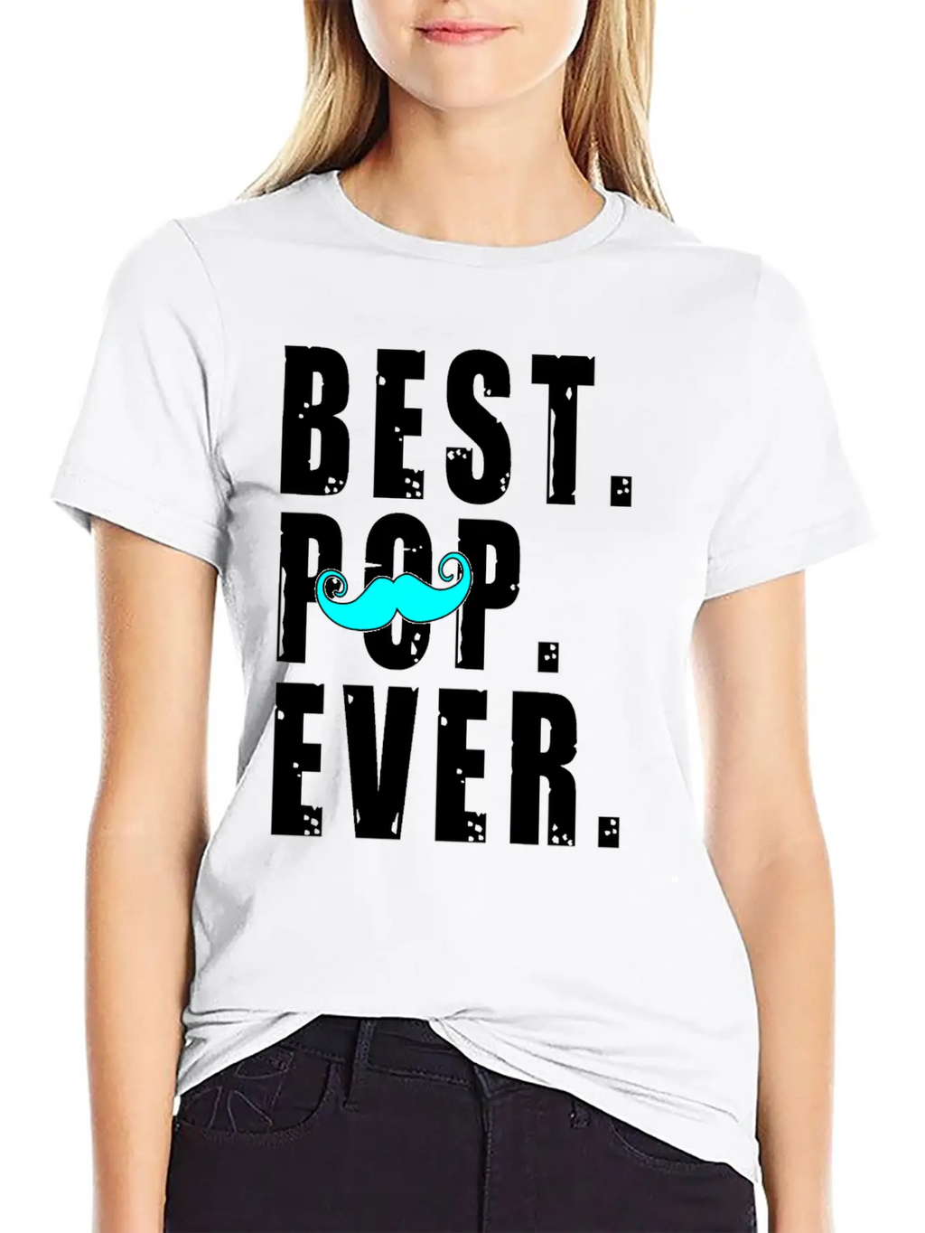 BEST POP EVER Fathers Day Gift - Pop Shirt Unisex Casual T-Shirt – Clean Design For Daily Comfort