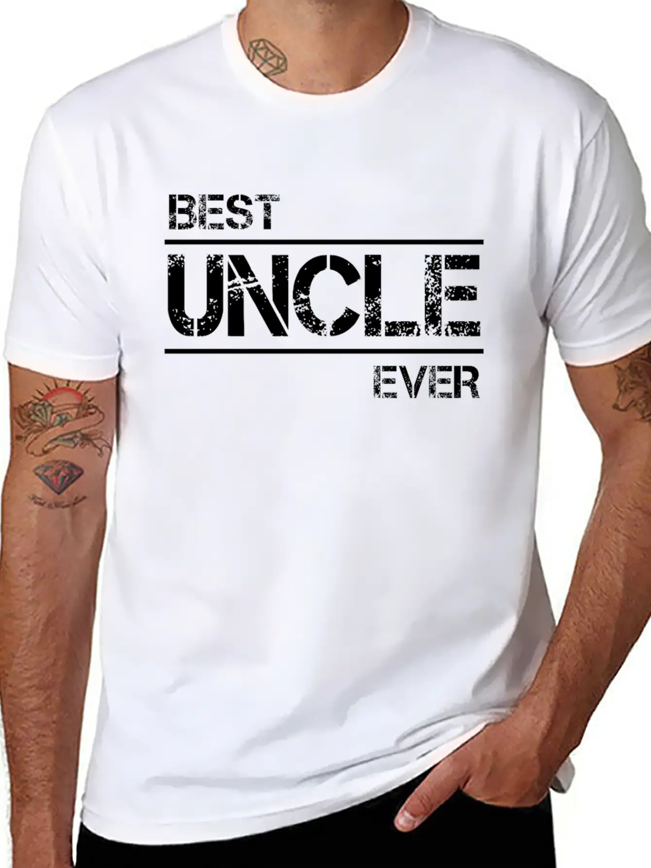 Best Uncle Ever T-Shirt Classic Cotton Tee – Unisex Comfort For Any Season