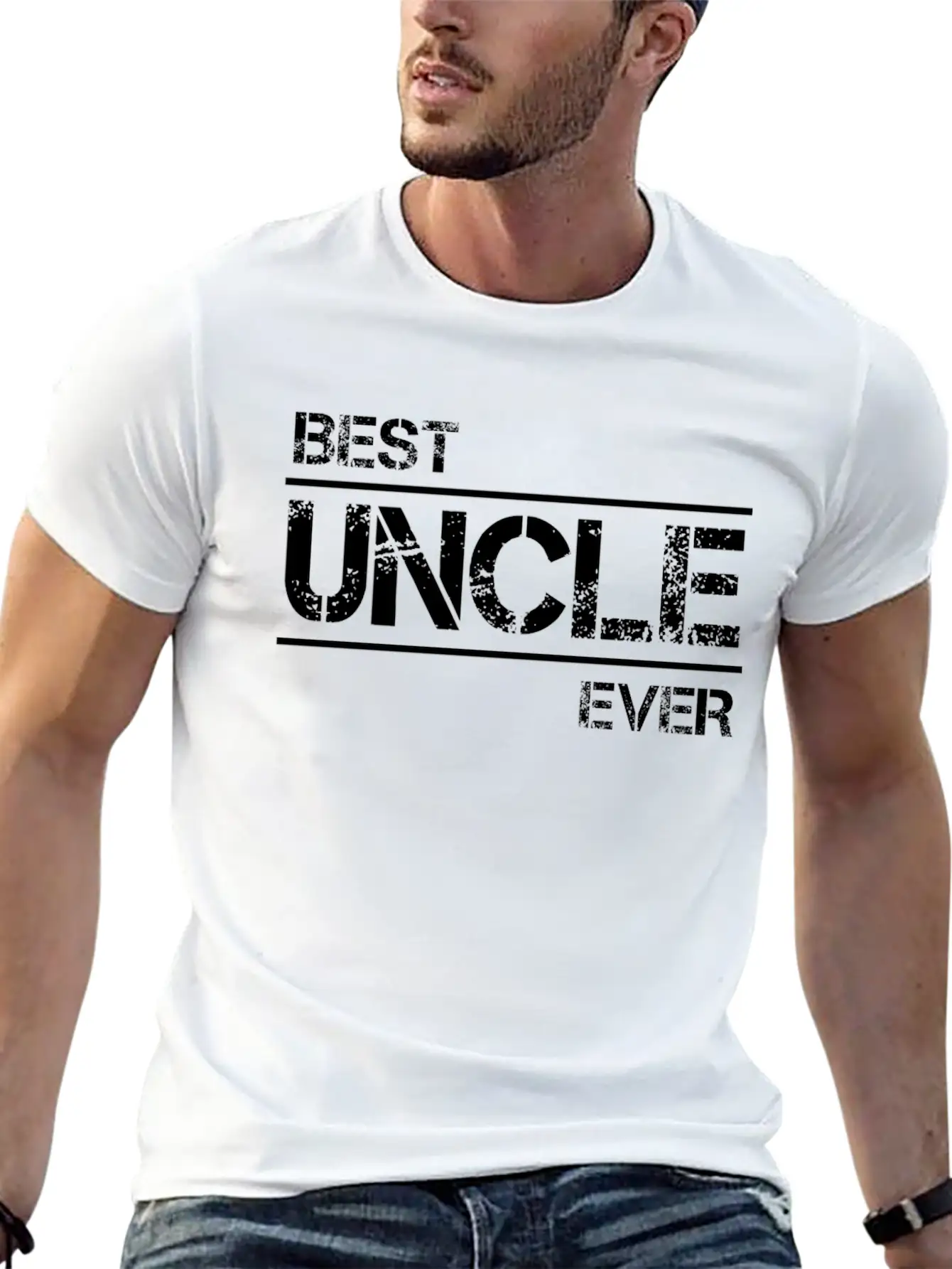 Best Uncle Ever T-Shirt Classic Cotton Tee – Unisex Comfort For Any Season
