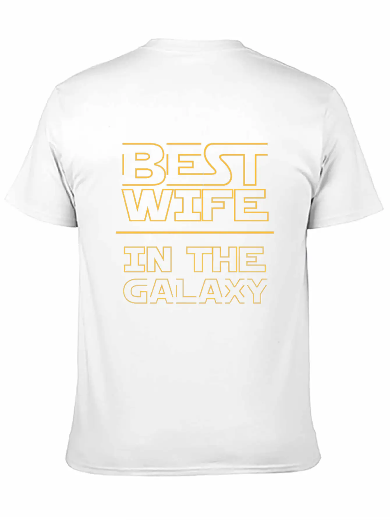 Best Wife In The Galaxy Classic Cotton Tee – Unisex Comfort For Any Season