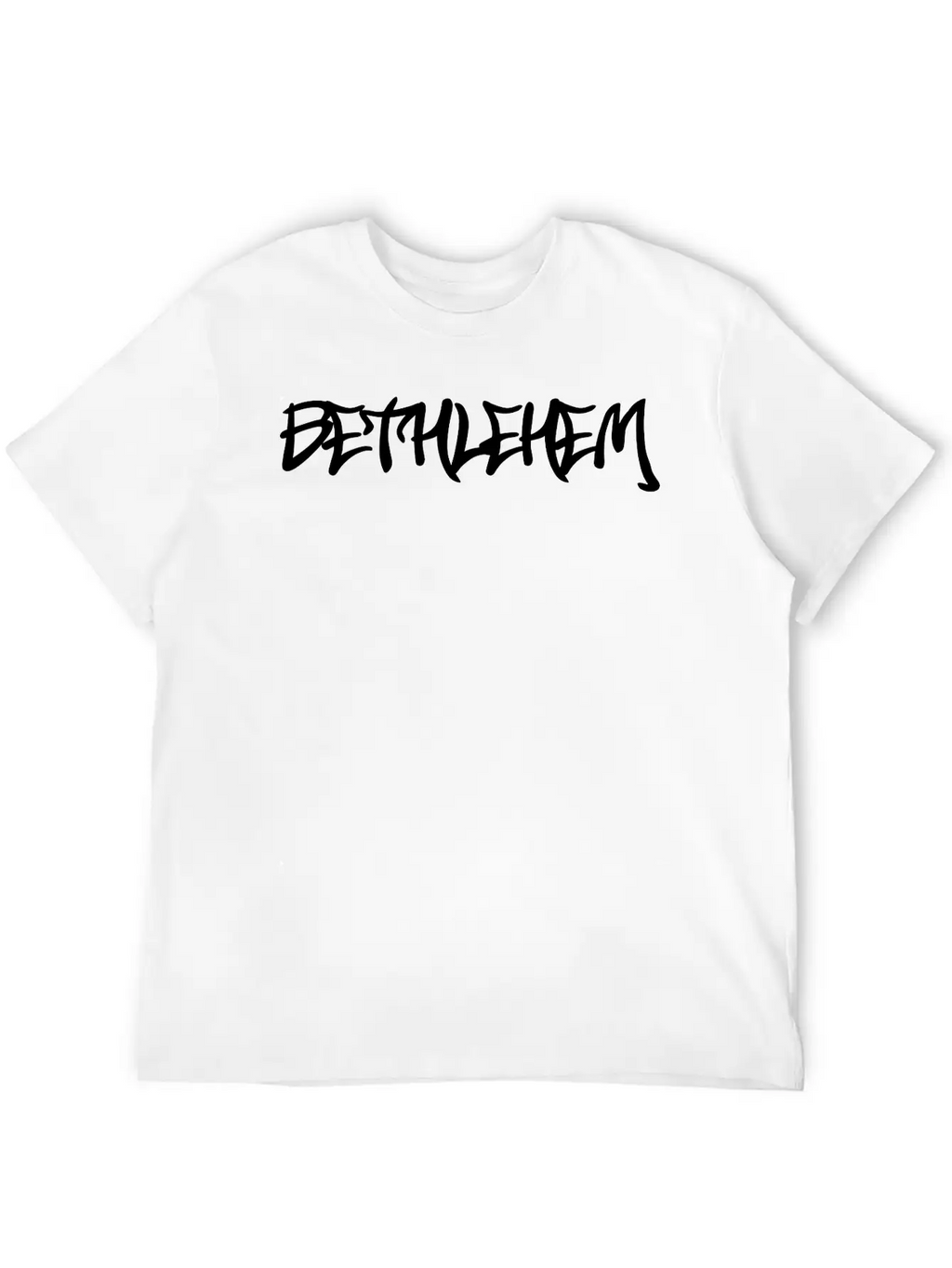 Bethlehem Graffiti Classic Cotton Tee – Unisex Comfort For Any Season