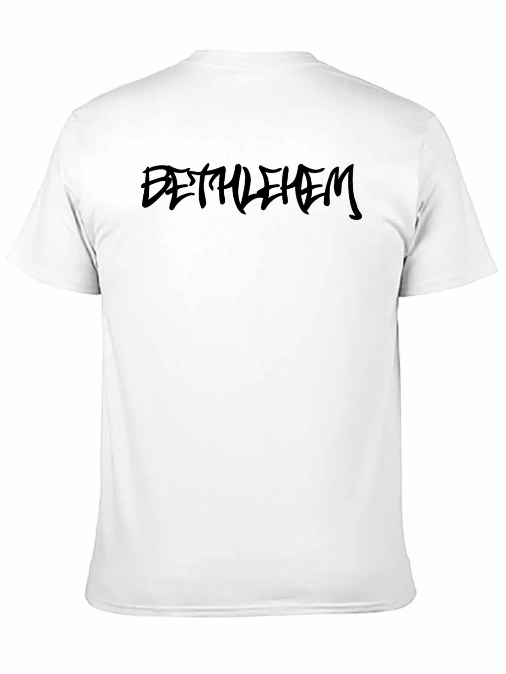 Bethlehem Graffiti Classic Cotton Tee – Unisex Comfort For Any Season