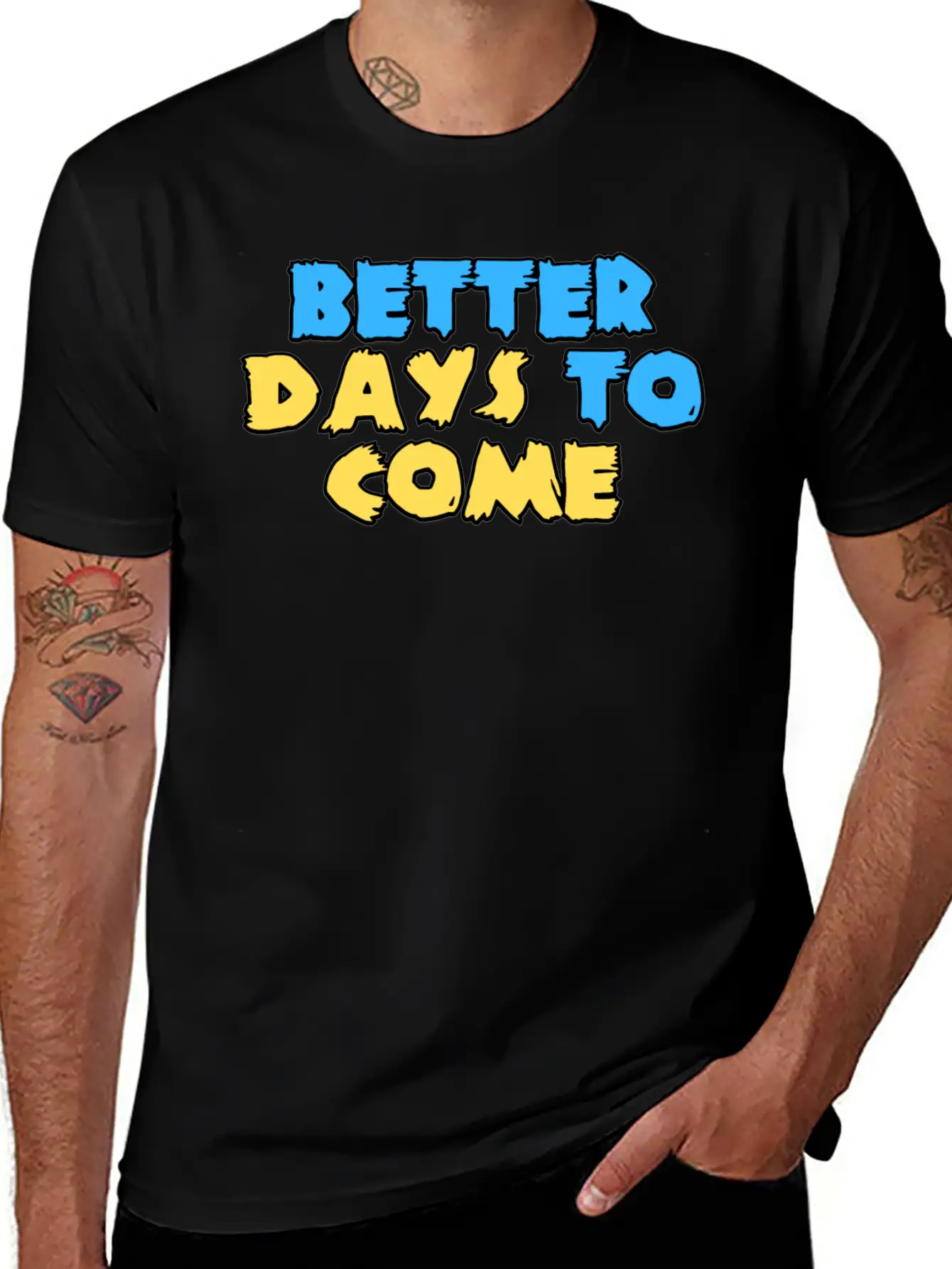Better Days To Come Classic Cotton Tee – Unisex Comfort For Any Season