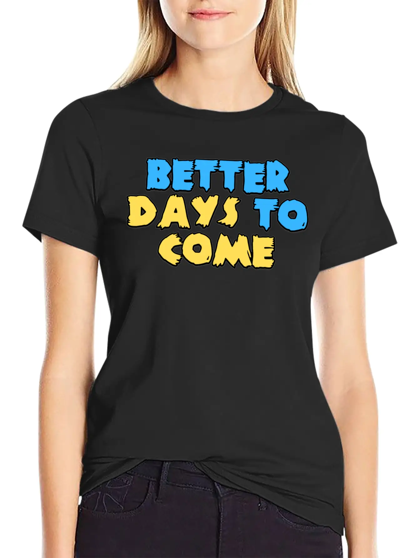 Better Days To Come Classic Cotton Tee – Unisex Comfort For Any Season