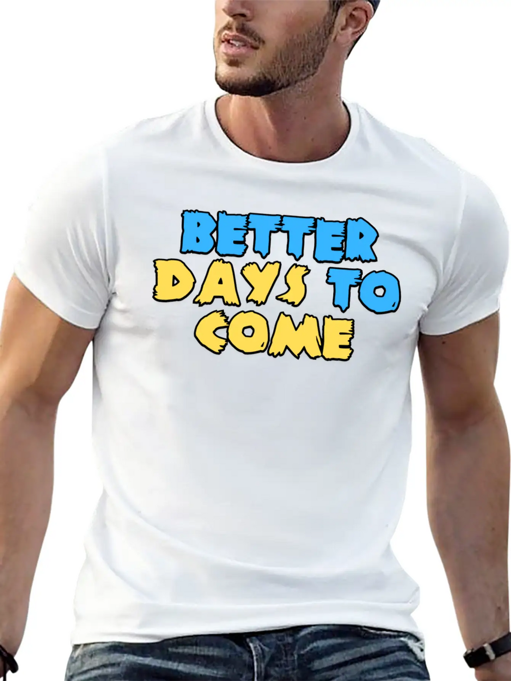 Better Days To Come Classic Cotton Tee – Unisex Comfort For Any Season