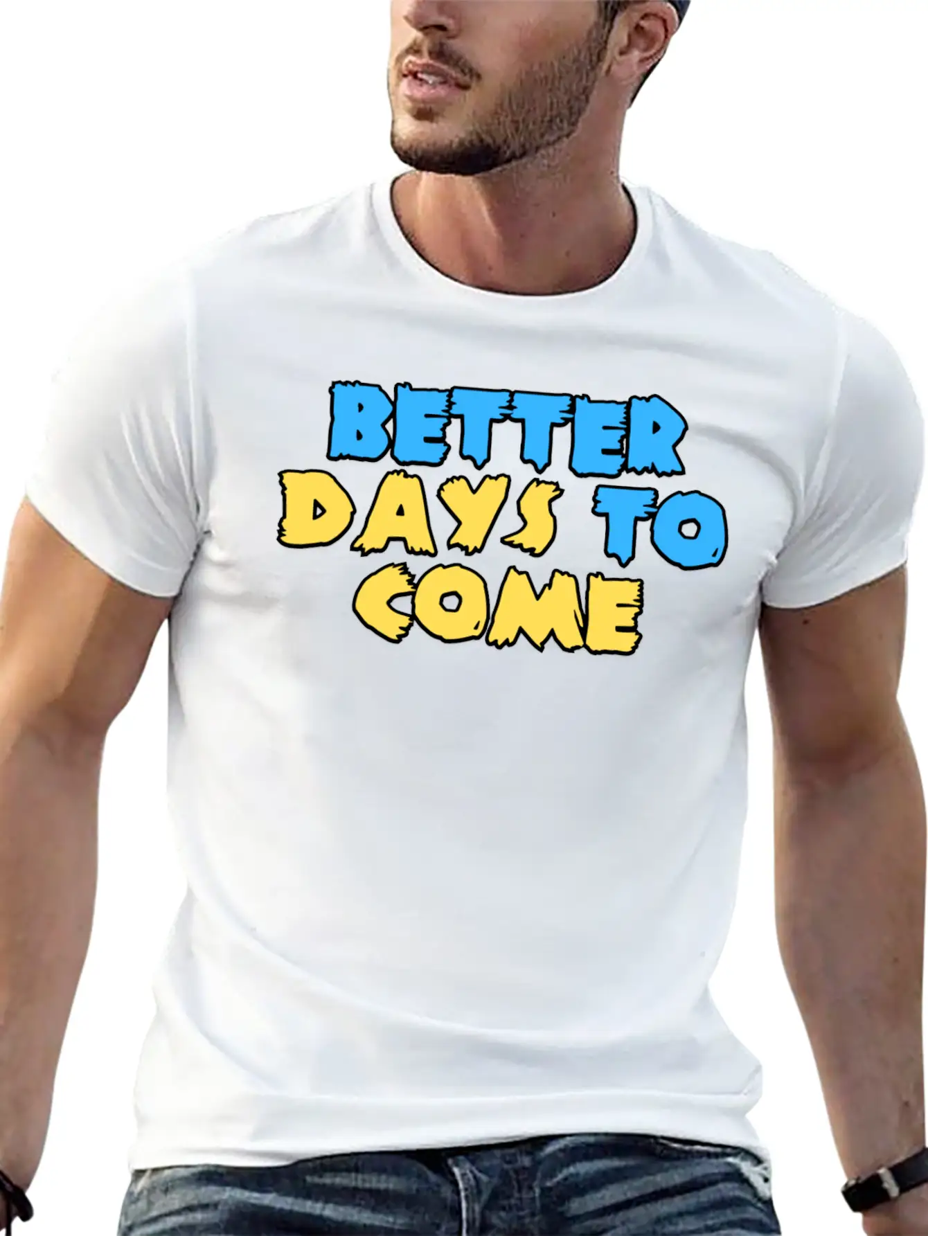 Better Days To Come Classic Cotton Tee – Unisex Comfort For Any Season