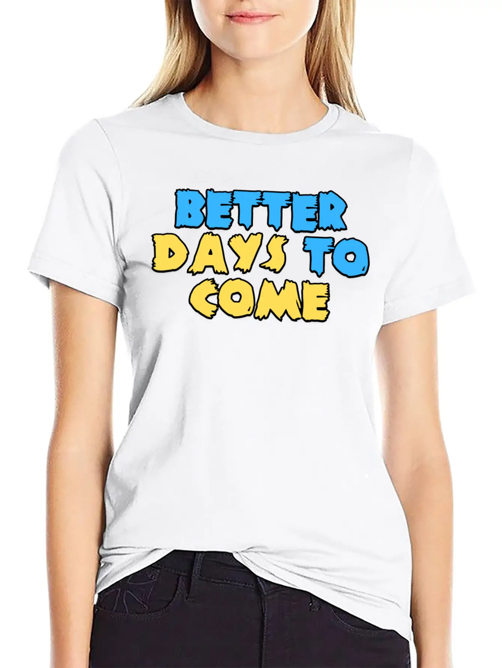 Better Days To Come Classic Cotton Tee – Unisex Comfort For Any Season