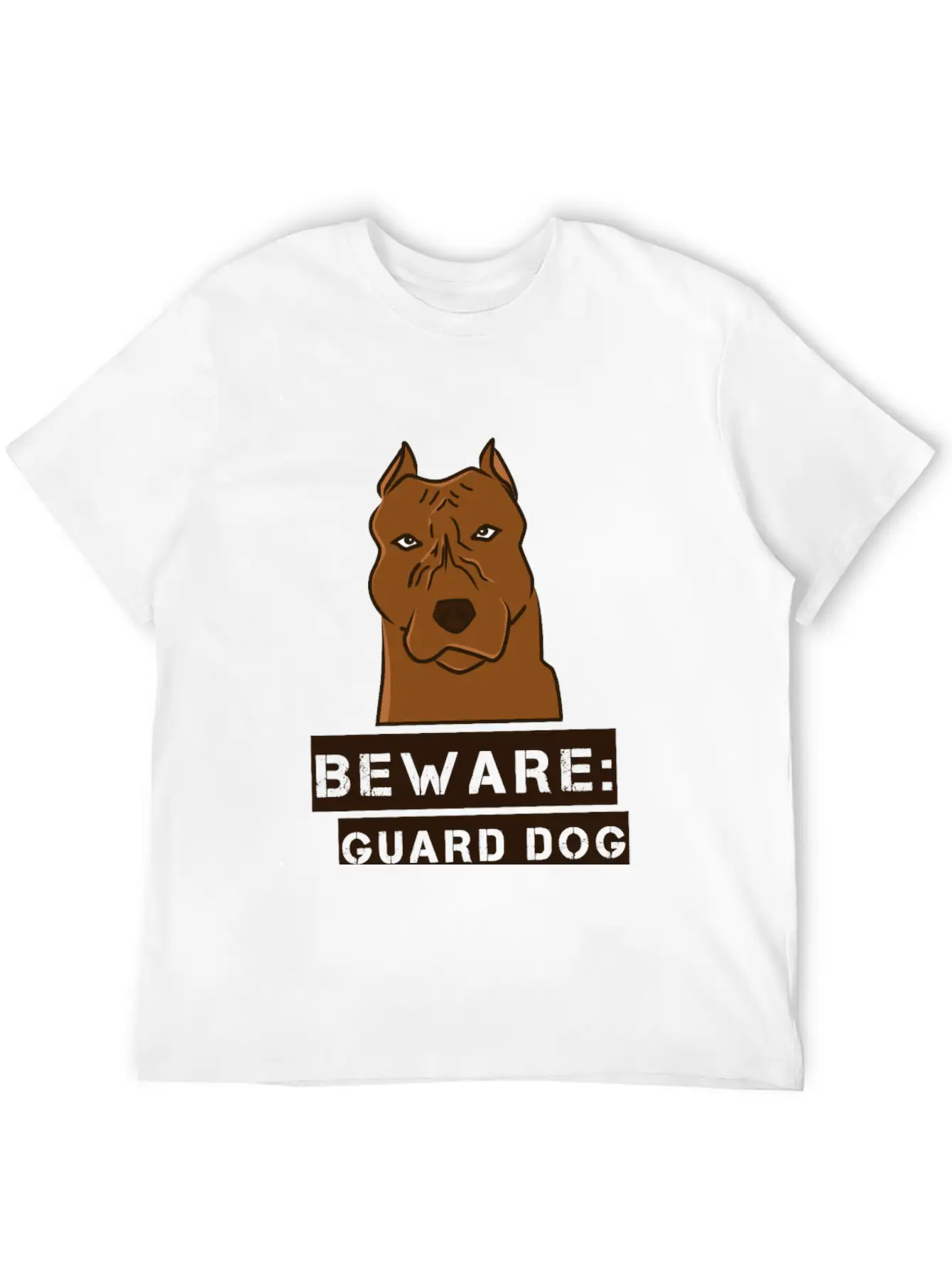 Beware: Guard Dog For OOTD Essential Unisex Summer Tee – Soft Cotton Casual Fit