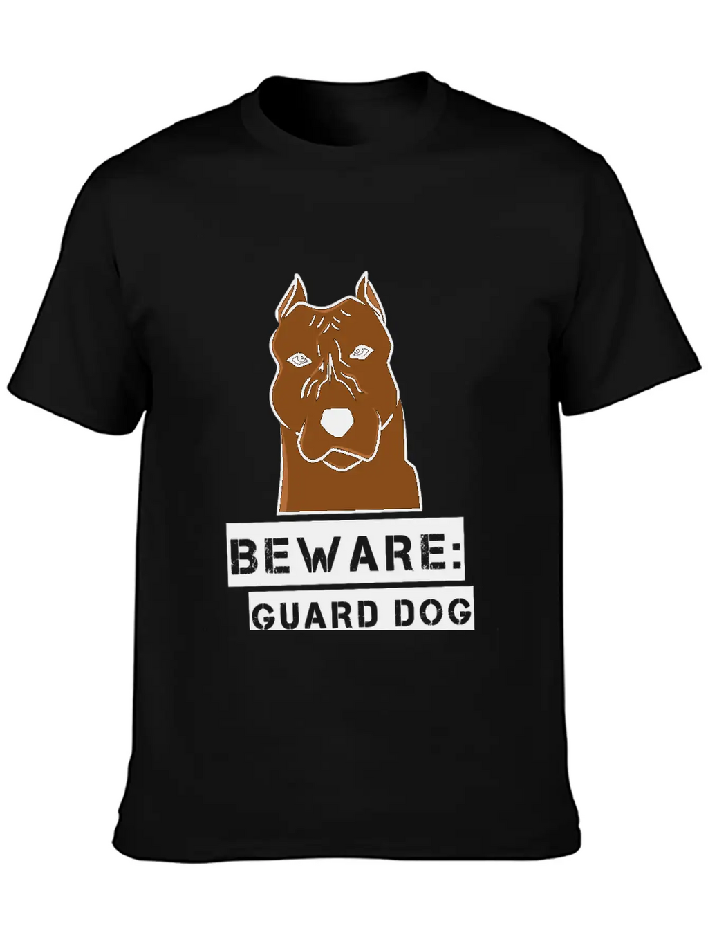 Beware: Guard Dog For OOTD Essential Unisex Summer Tee – Soft Cotton Casual Fit