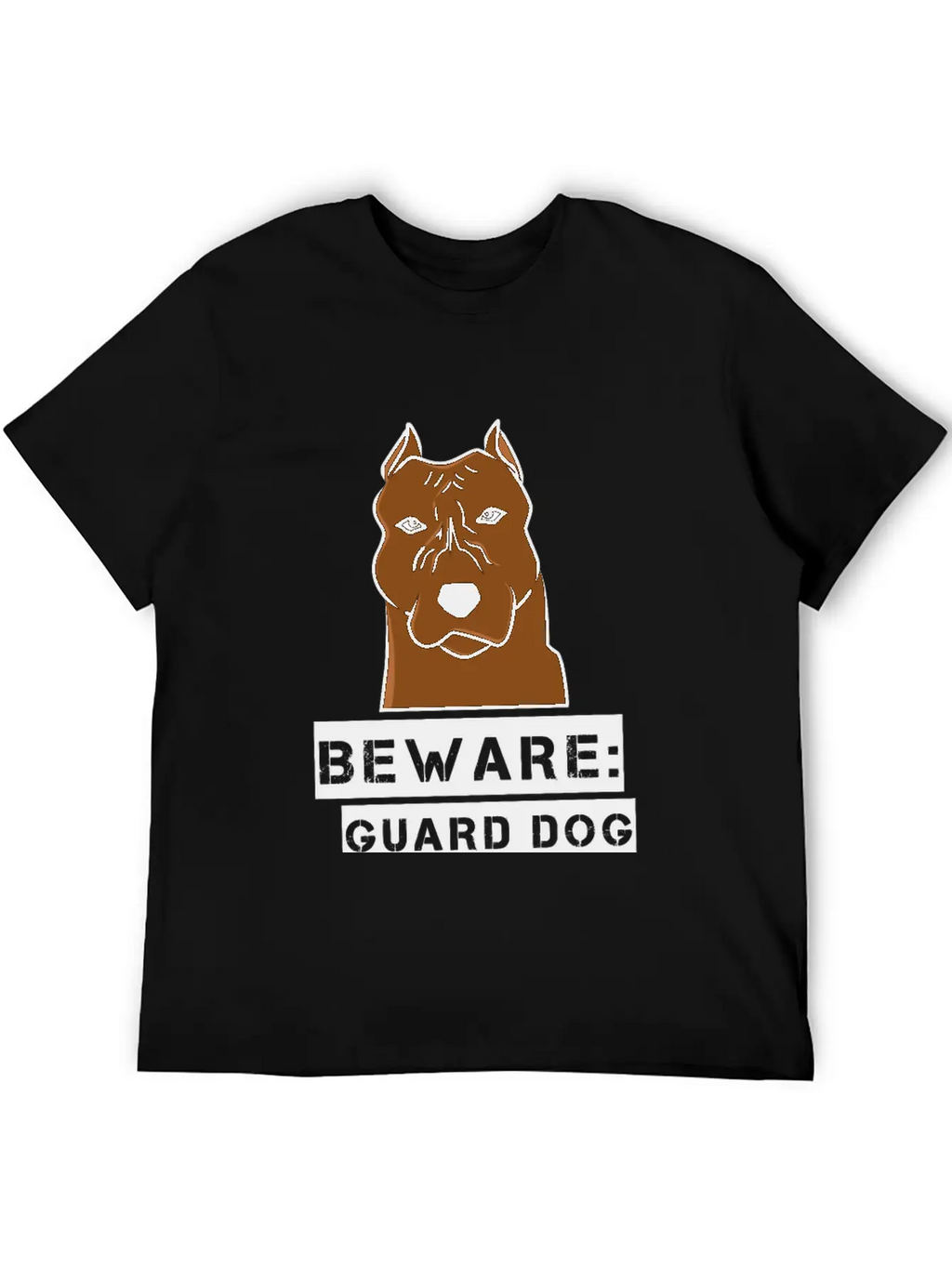 Beware: Guard Dog For OOTD Essential Unisex Summer Tee – Soft Cotton Casual Fit