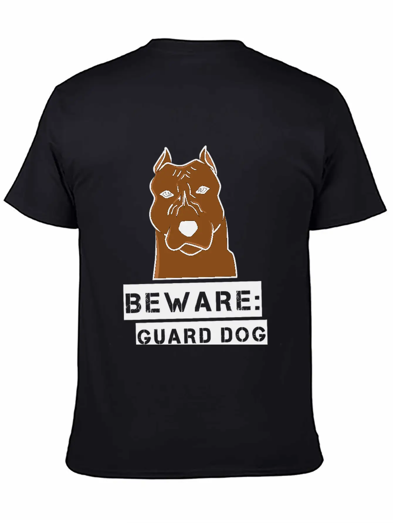 Beware: Guard Dog For OOTD Essential Unisex Summer Tee – Soft Cotton Casual Fit