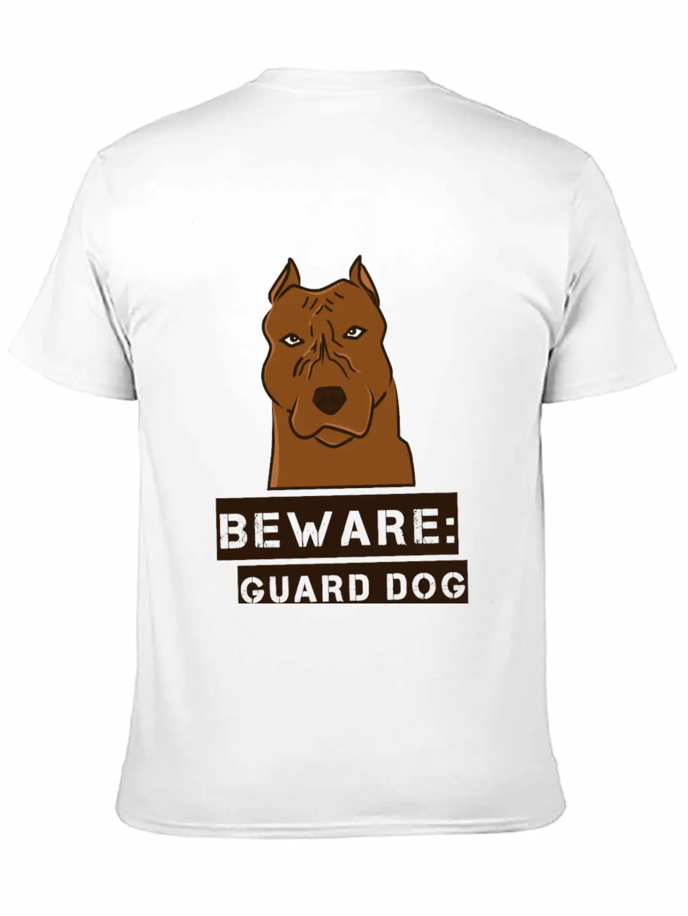 Beware: Guard Dog For OOTD Essential Unisex Summer Tee – Soft Cotton Casual Fit