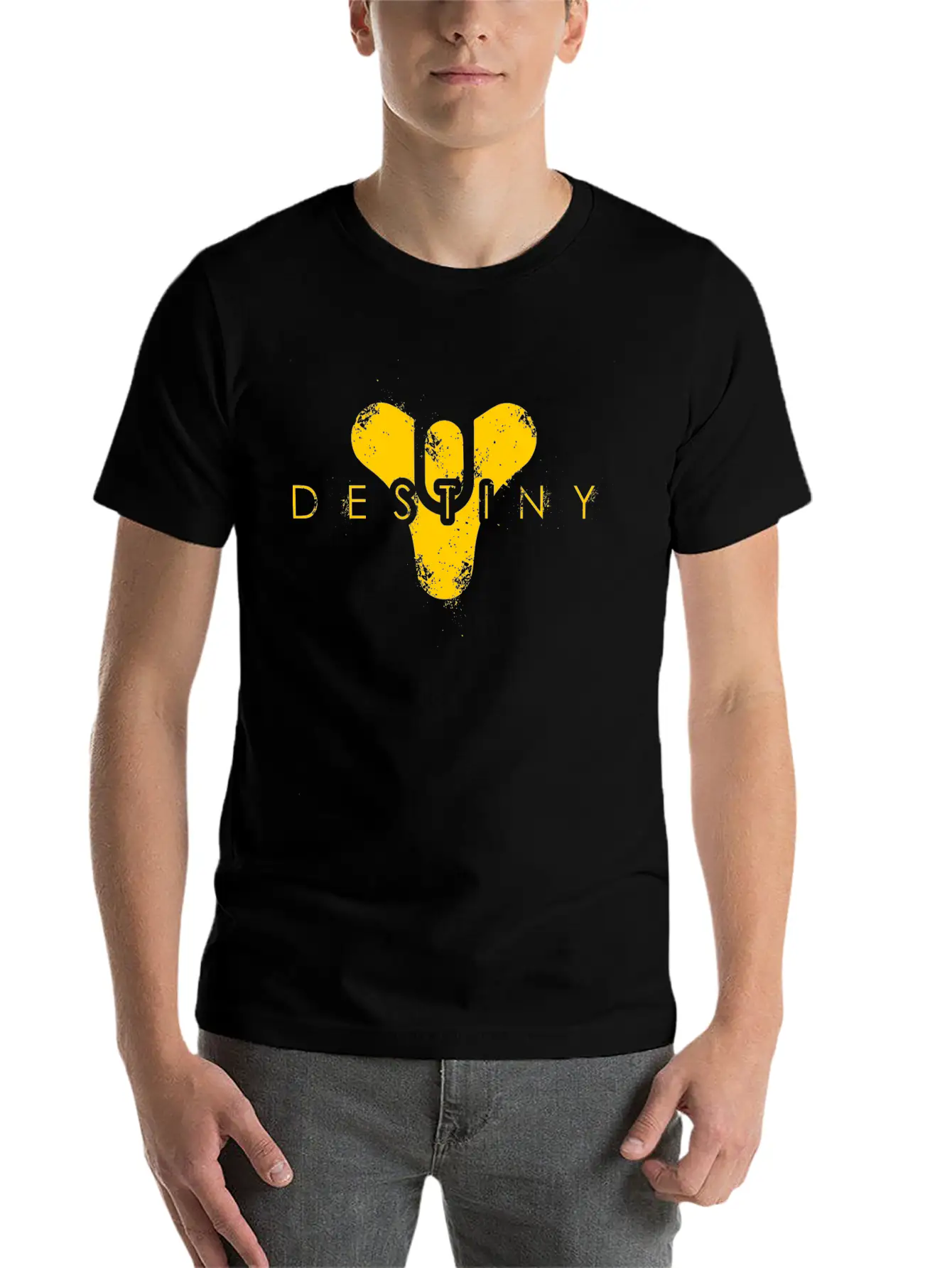 Beyond Light Yellow Classic Cotton Tee – Unisex Comfort For Any Season