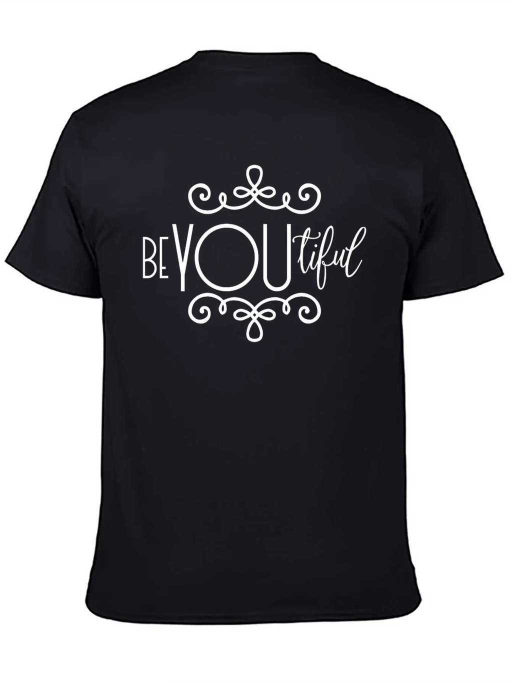 Beyoutiful Inspirational Inspiration Quote Design Relaxed Everyday Tee – Lightweight And Durable Cotton