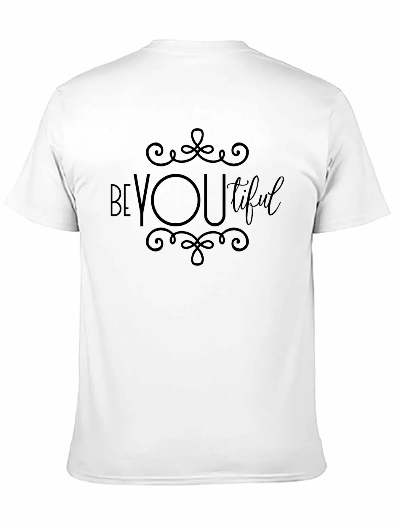 Beyoutiful Inspirational Inspiration Quote Design Relaxed Everyday Tee – Lightweight And Durable Cotton
