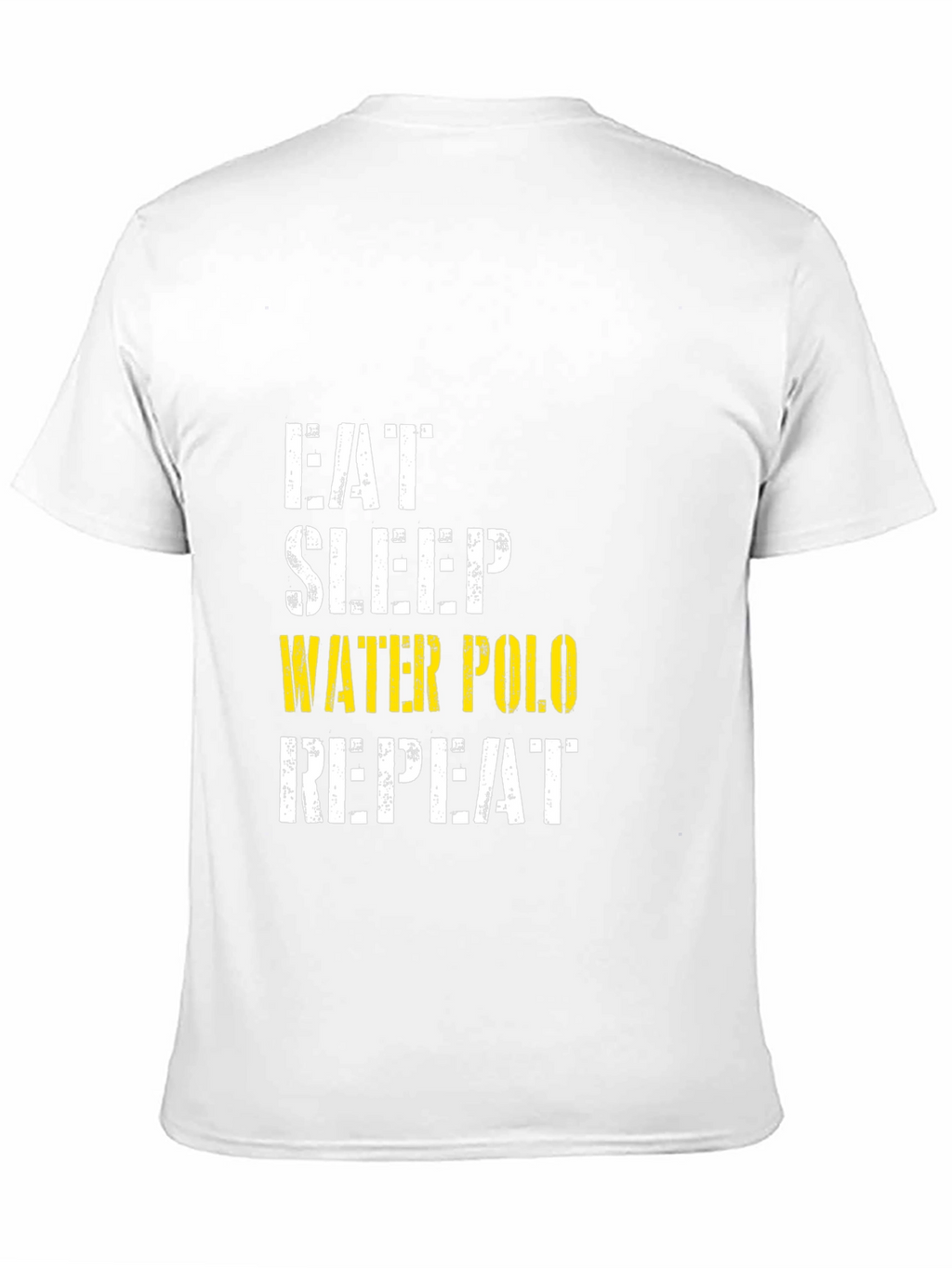 Eat Sleep Water Polo Repeat Black T-Shirt