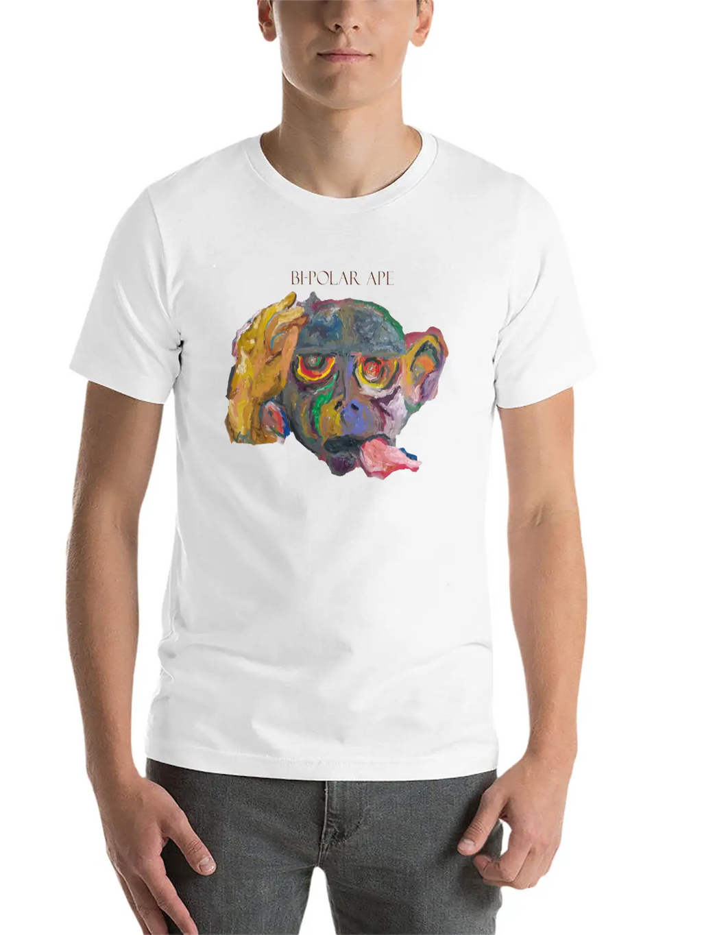 Bi Polar Ape Classic Cotton Tee – Unisex Comfort For Any Season