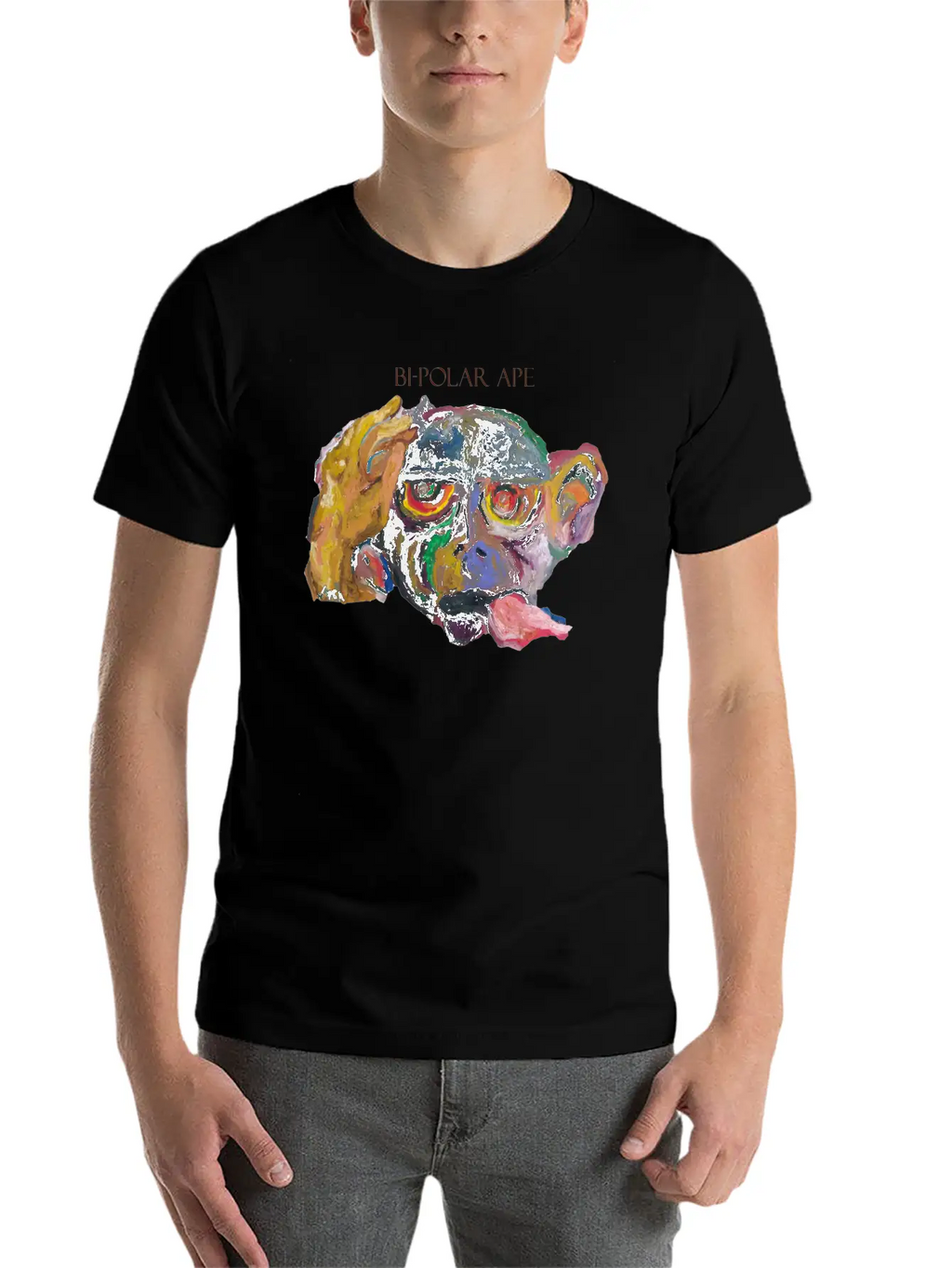 Bi Polar Ape Classic Cotton Tee – Unisex Comfort For Any Season