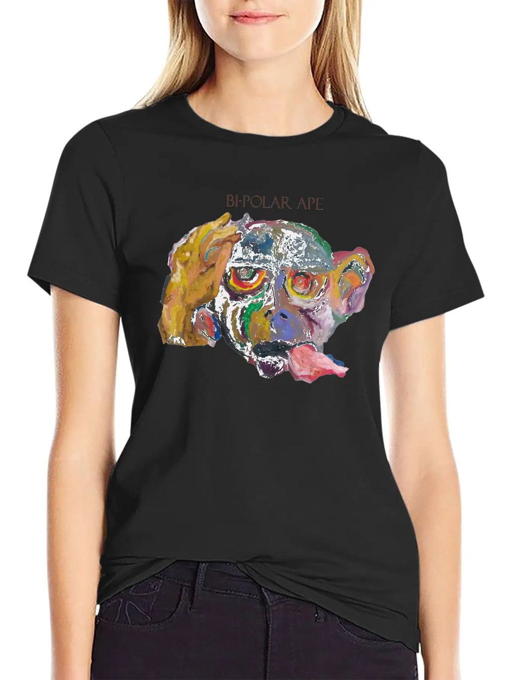 Bi Polar Ape Classic Cotton Tee – Unisex Comfort For Any Season