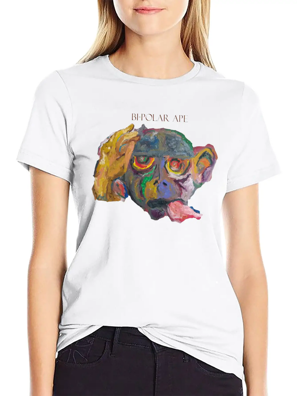 Bi Polar Ape Classic Cotton Tee – Unisex Comfort For Any Season