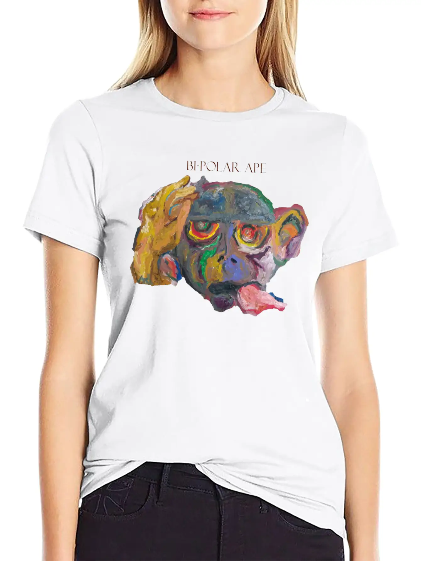 Bi Polar Ape Classic Cotton Tee – Unisex Comfort For Any Season