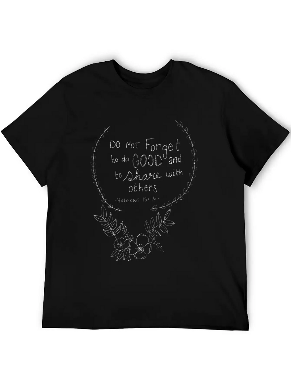 Bible Verse Breathable Soft Cotton T-Shirt – Timeless Casual Look