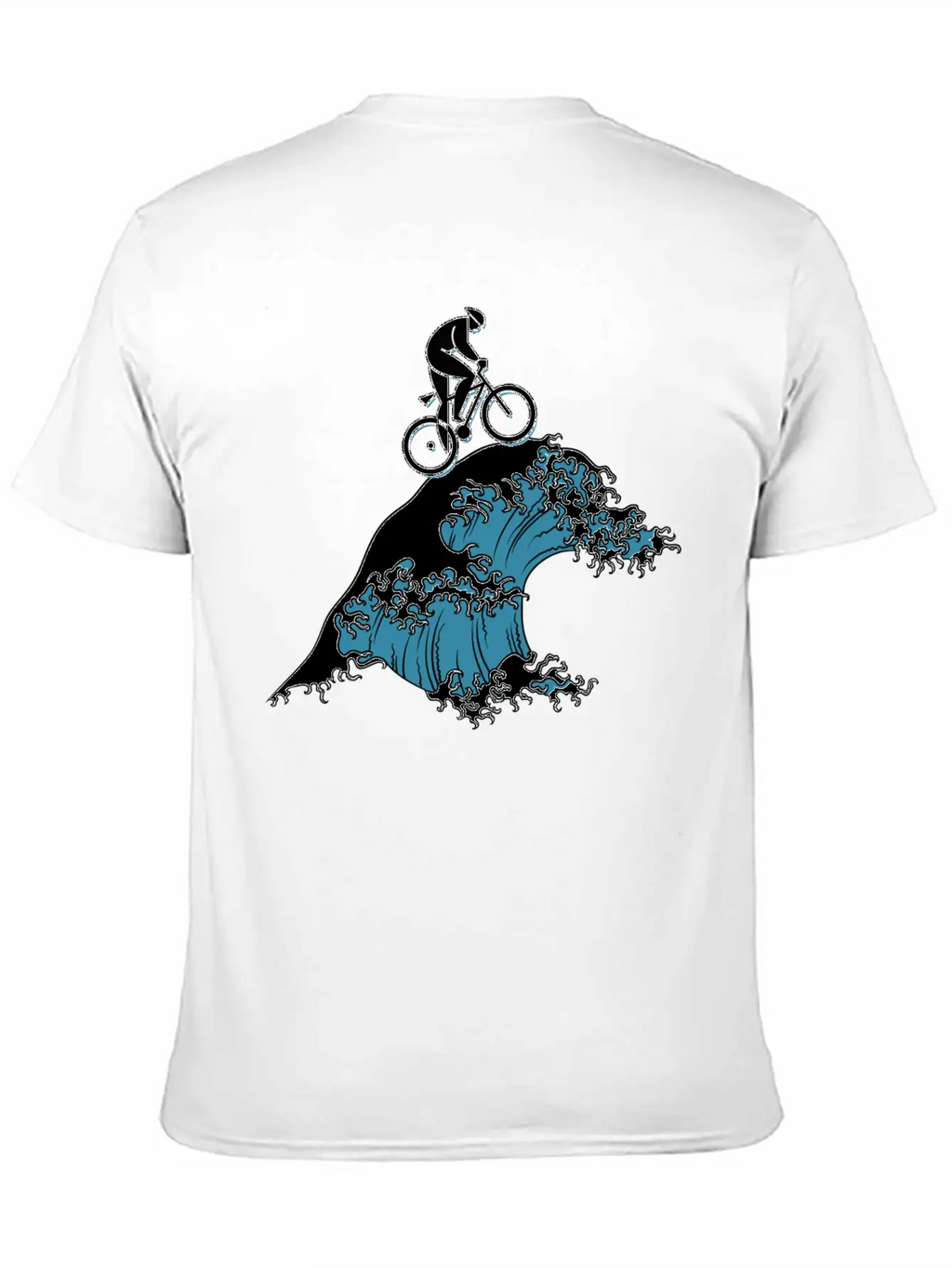 Bicycle Cycling Japanese Tsunami Breathable Soft Cotton T-Shirt – Timeless Casual Look