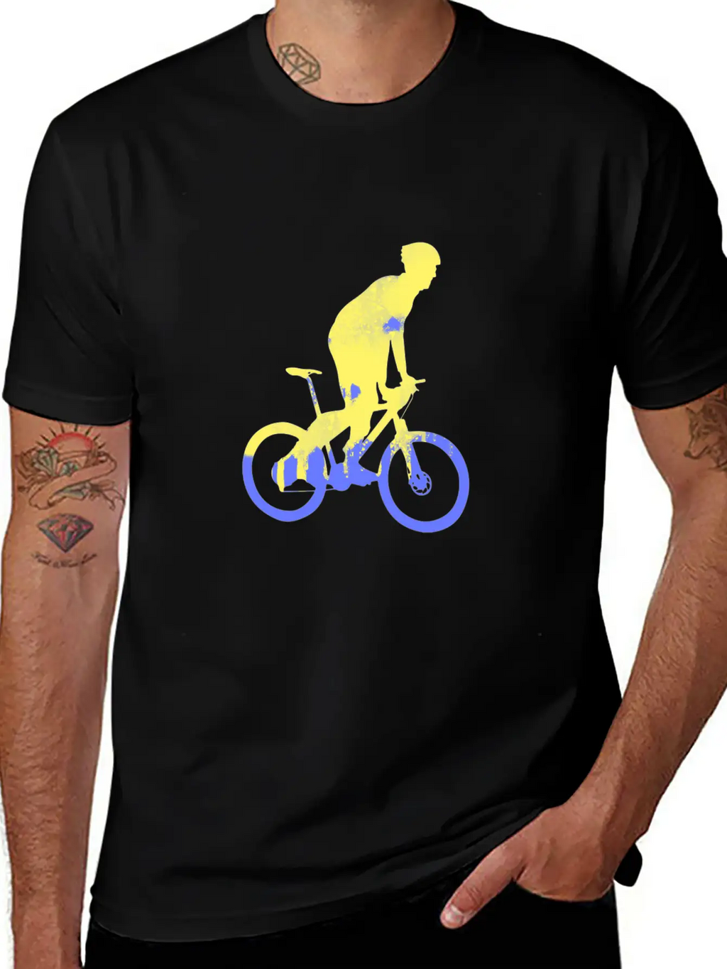 Bicyclist Biker Gift Ideas Stylish Everyday T-Shirt – Unisex Basic Cotton Tee