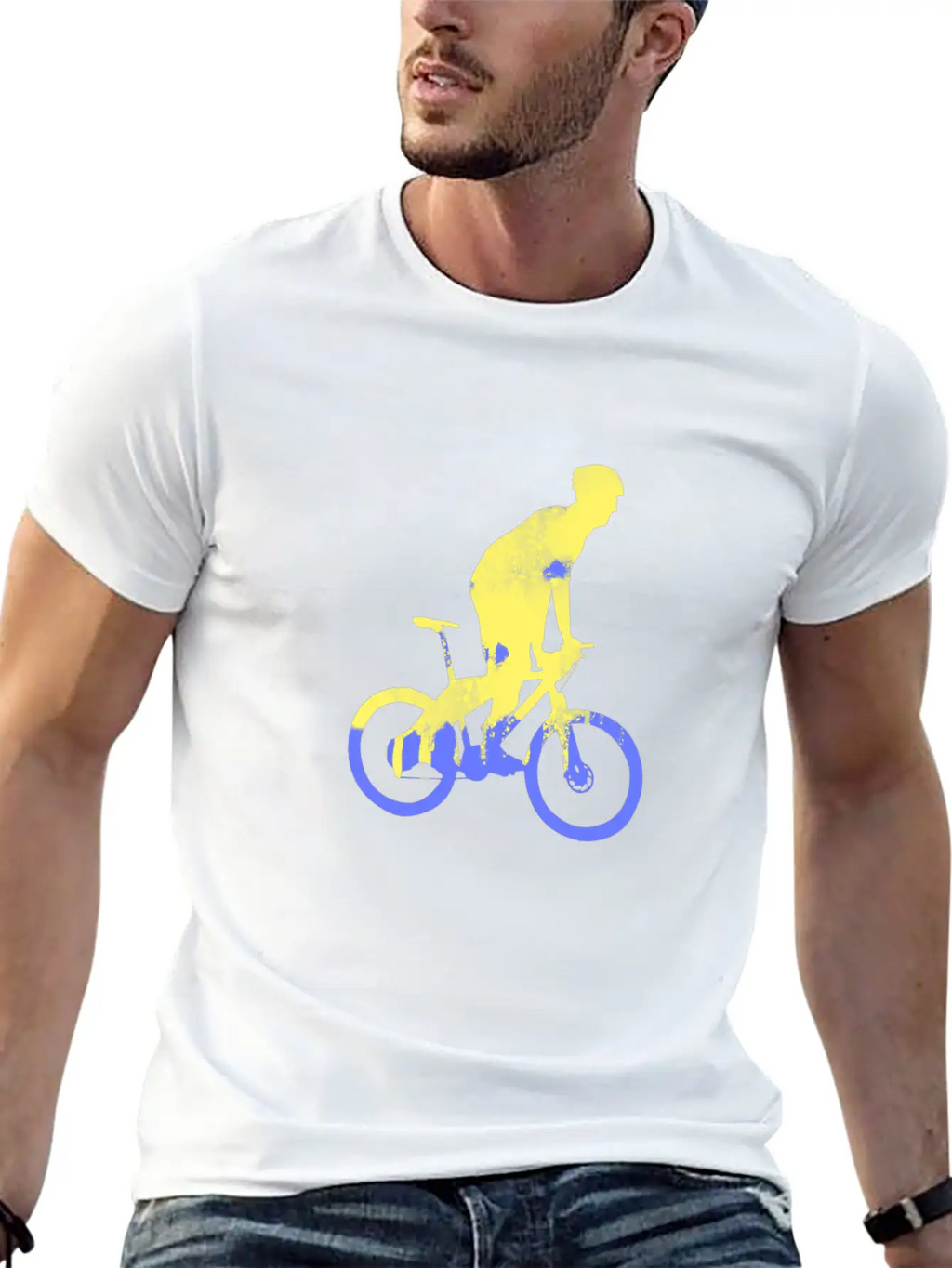 Bicyclist Biker Gift Ideas Stylish Everyday T-Shirt – Unisex Basic Cotton Tee