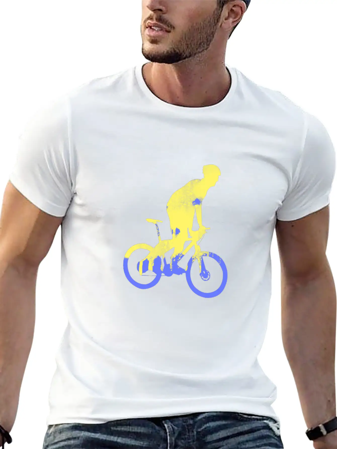 Bicyclist Biker Gift Ideas Stylish Everyday T-Shirt – Unisex Basic Cotton Tee